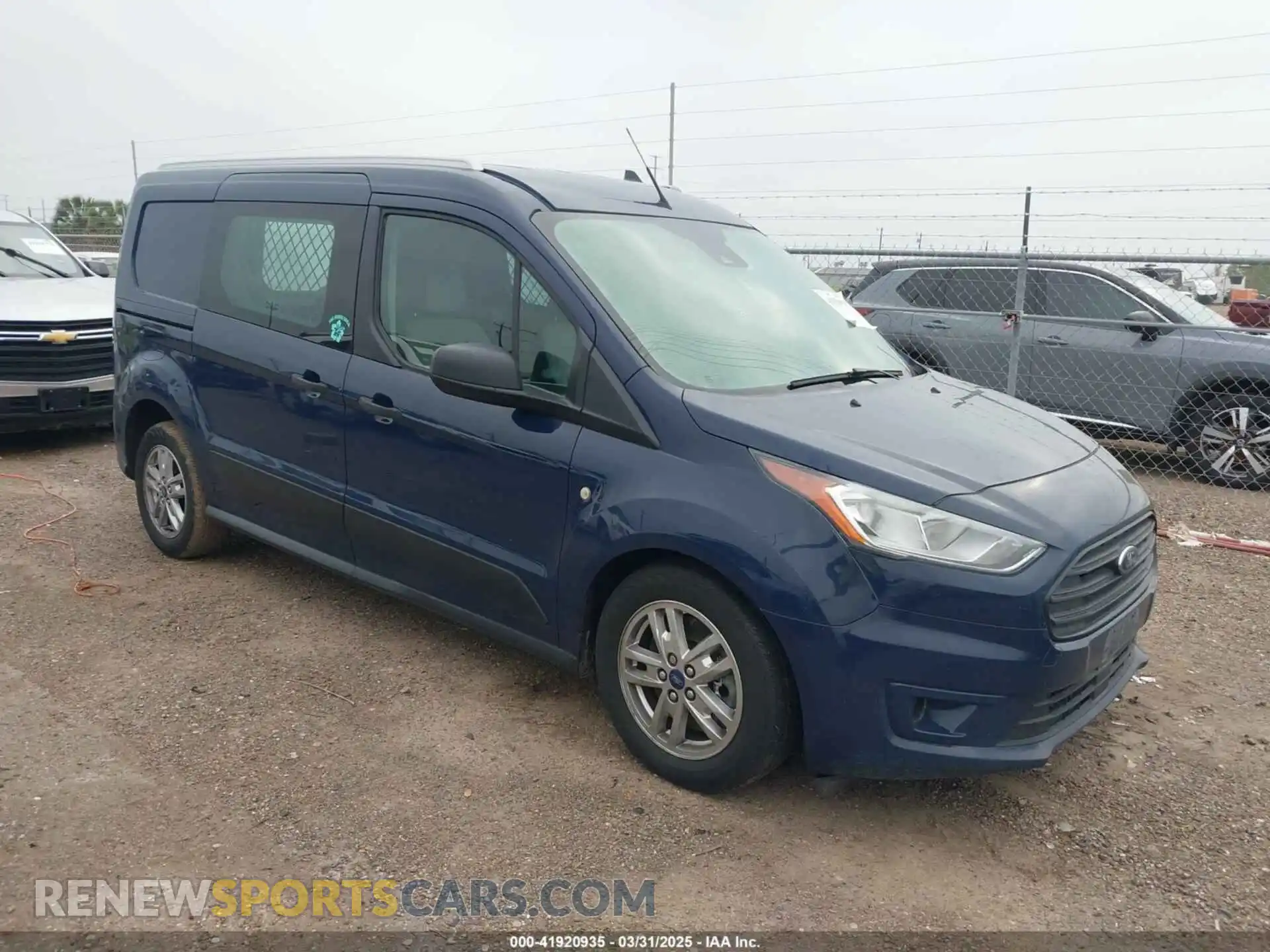 1 Photograph of a damaged car NM0LS7F21K1401642 FORD TRANSIT CONNECT 2019