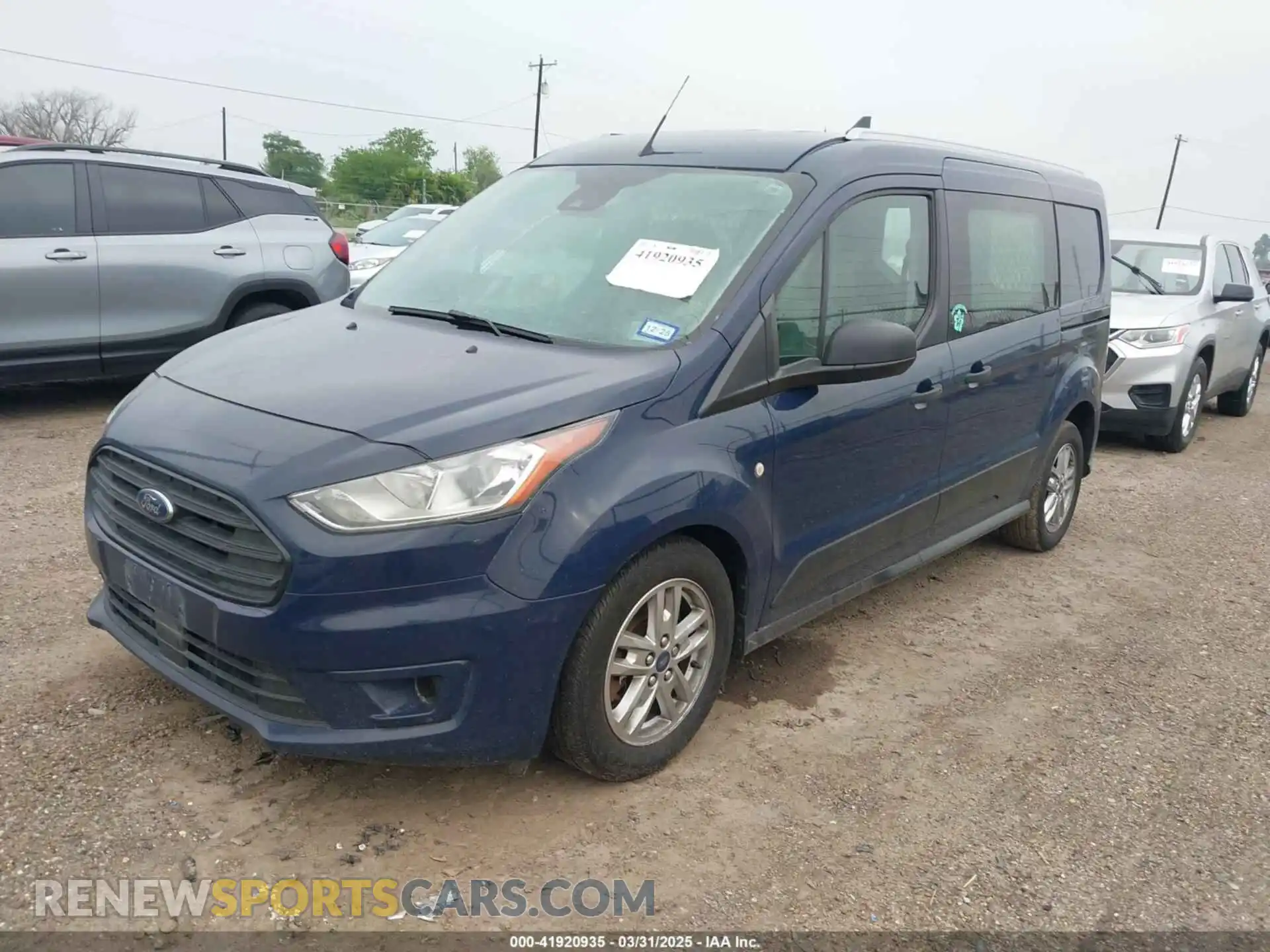2 Photograph of a damaged car NM0LS7F21K1401642 FORD TRANSIT CONNECT 2019