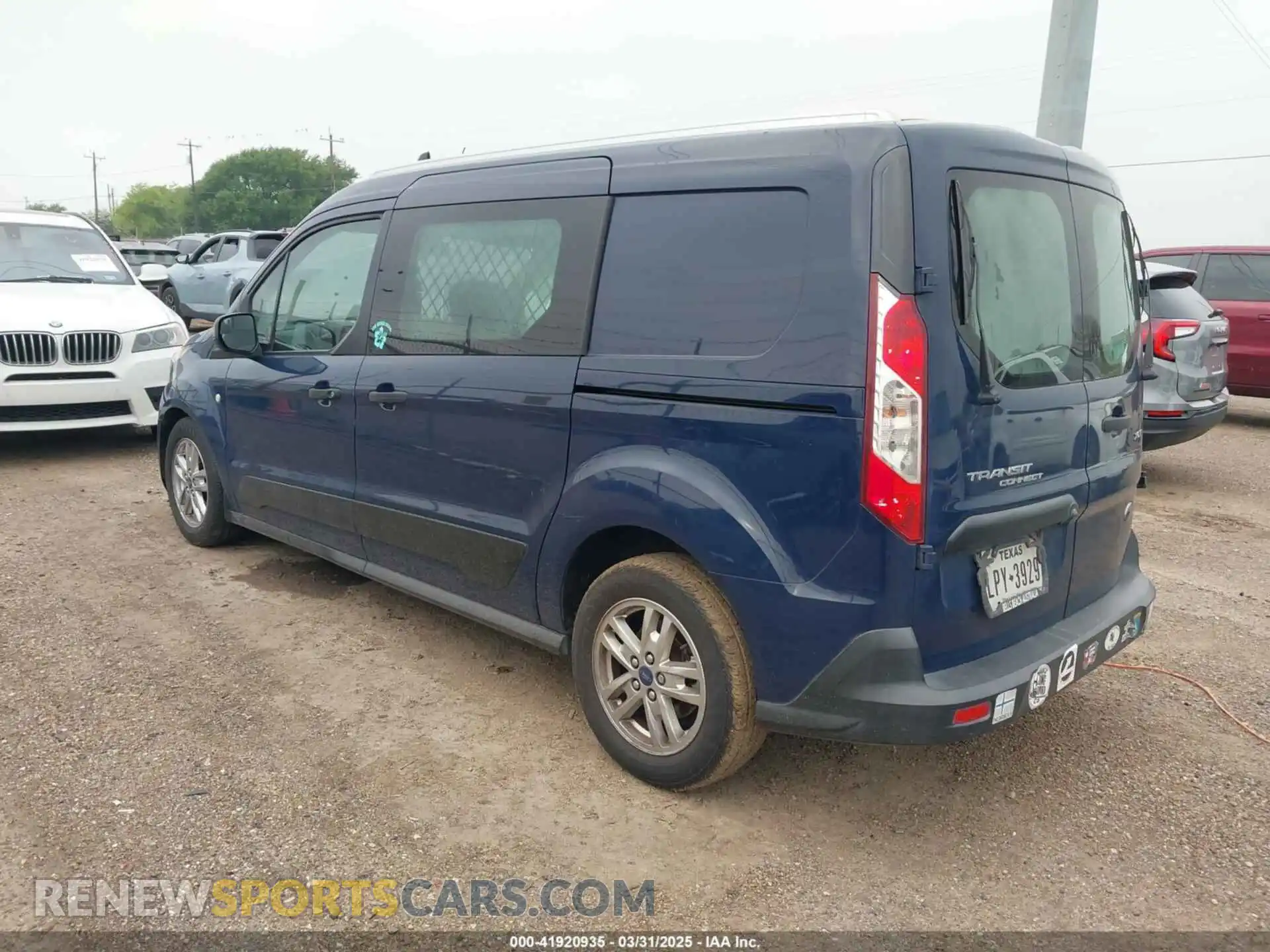 3 Photograph of a damaged car NM0LS7F21K1401642 FORD TRANSIT CONNECT 2019