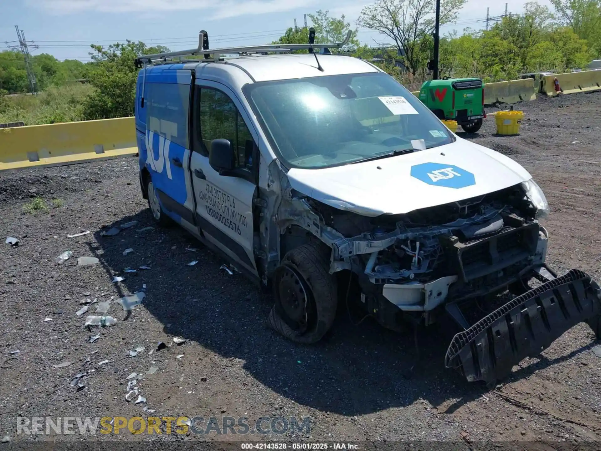 1 Photograph of a damaged car NM0LS7F22K1414917 FORD TRANSIT CONNECT 2019