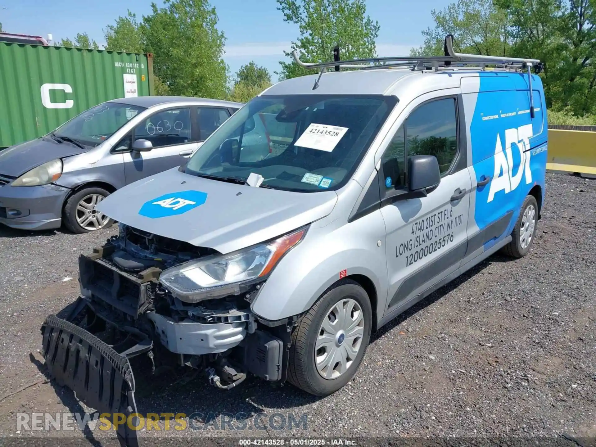 2 Photograph of a damaged car NM0LS7F22K1414917 FORD TRANSIT CONNECT 2019