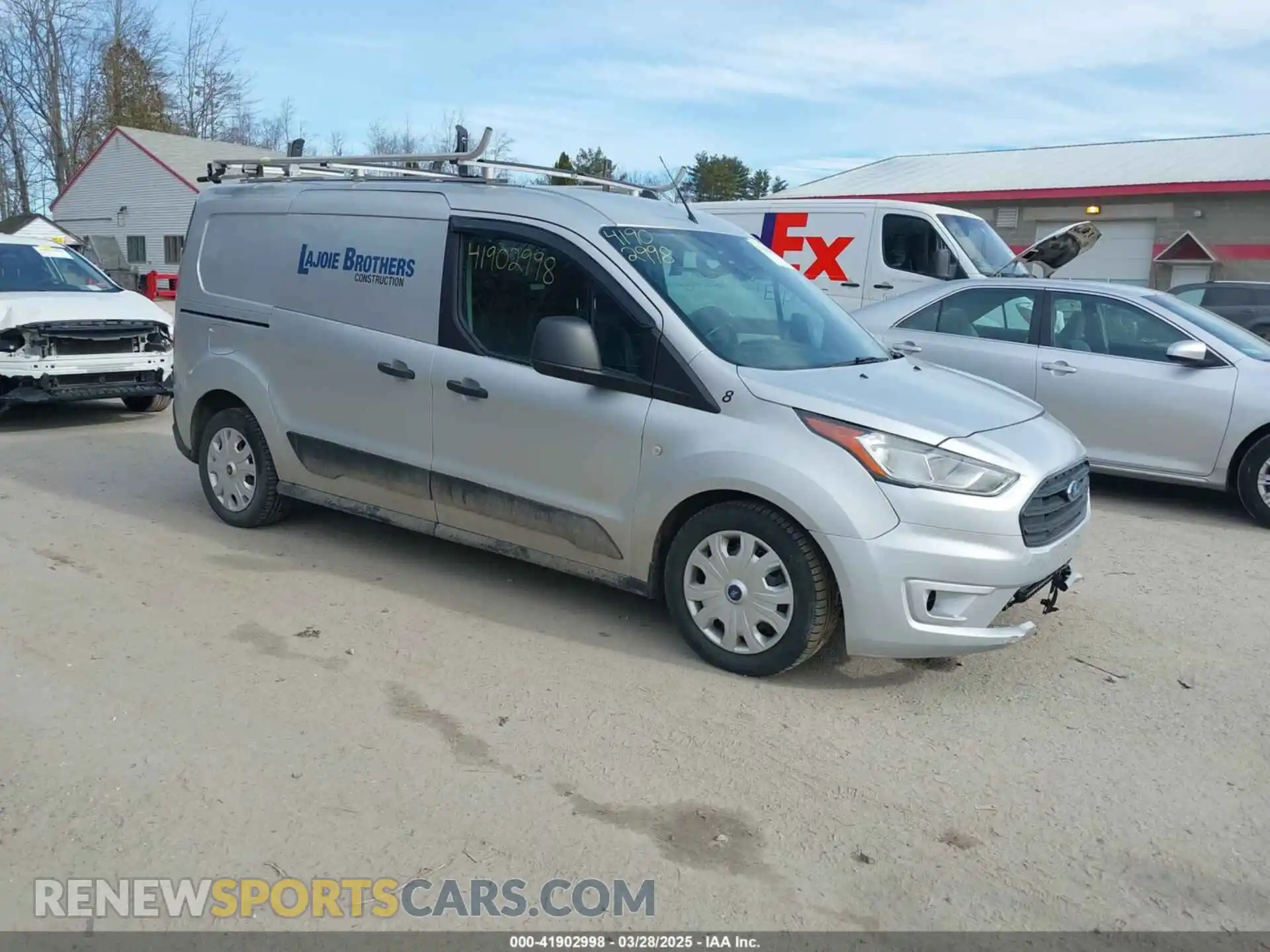 1 Photograph of a damaged car NM0LS7F25K1410117 FORD TRANSIT CONNECT 2019