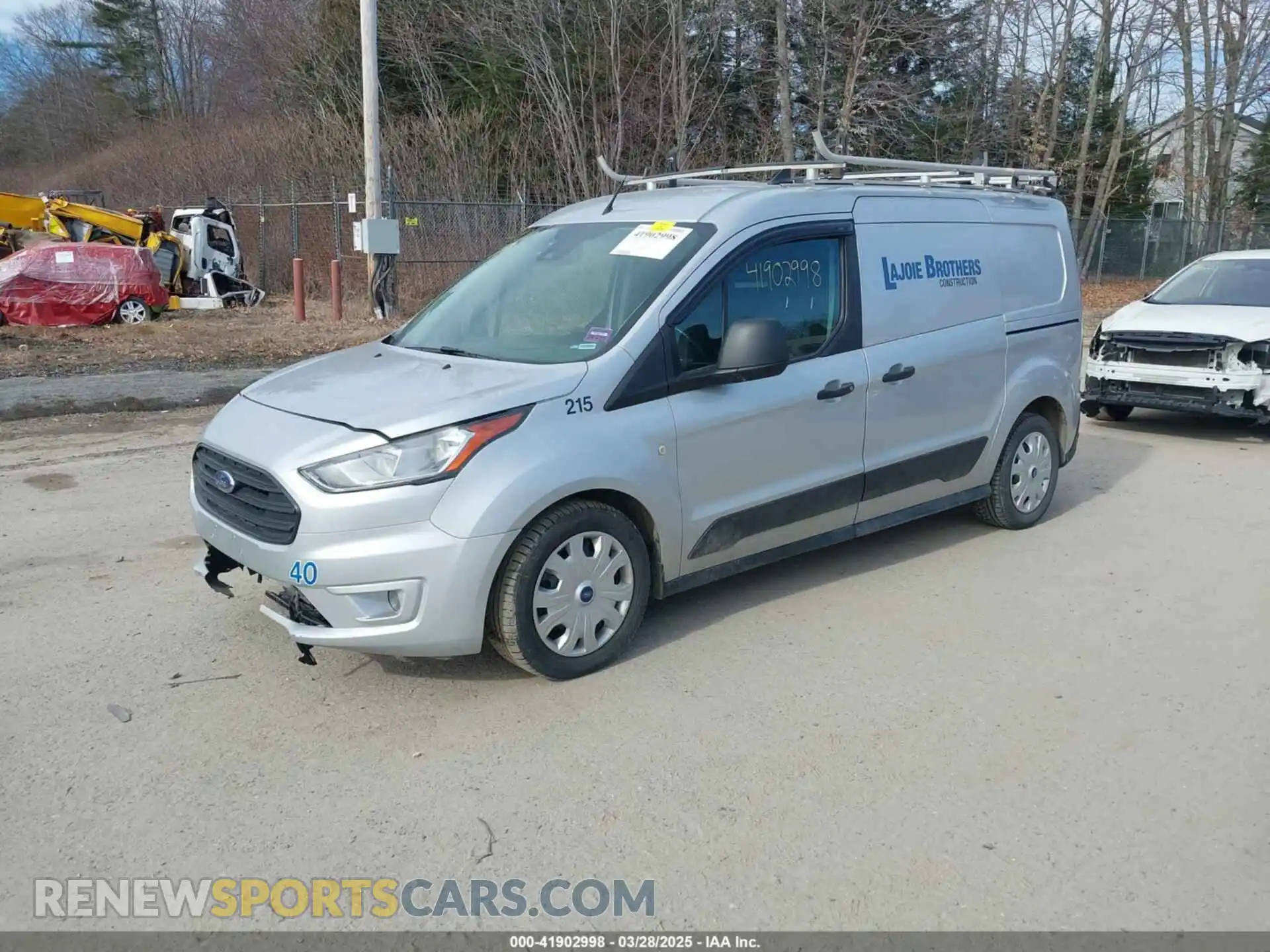 2 Photograph of a damaged car NM0LS7F25K1410117 FORD TRANSIT CONNECT 2019