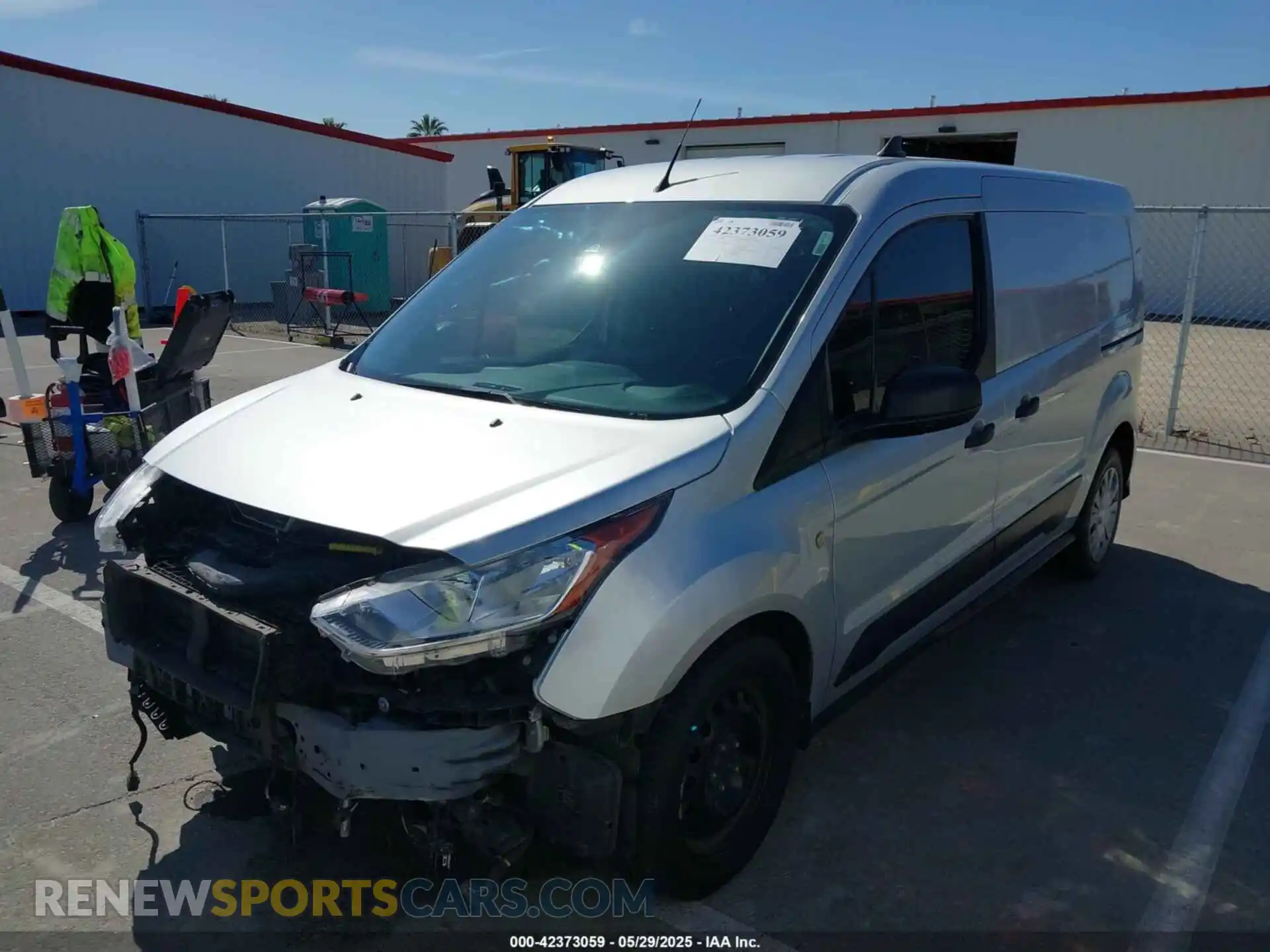 2 Фотография поврежденного автомобиля NM0LS7F25K1427581 FORD TRANSIT CONNECT 2019