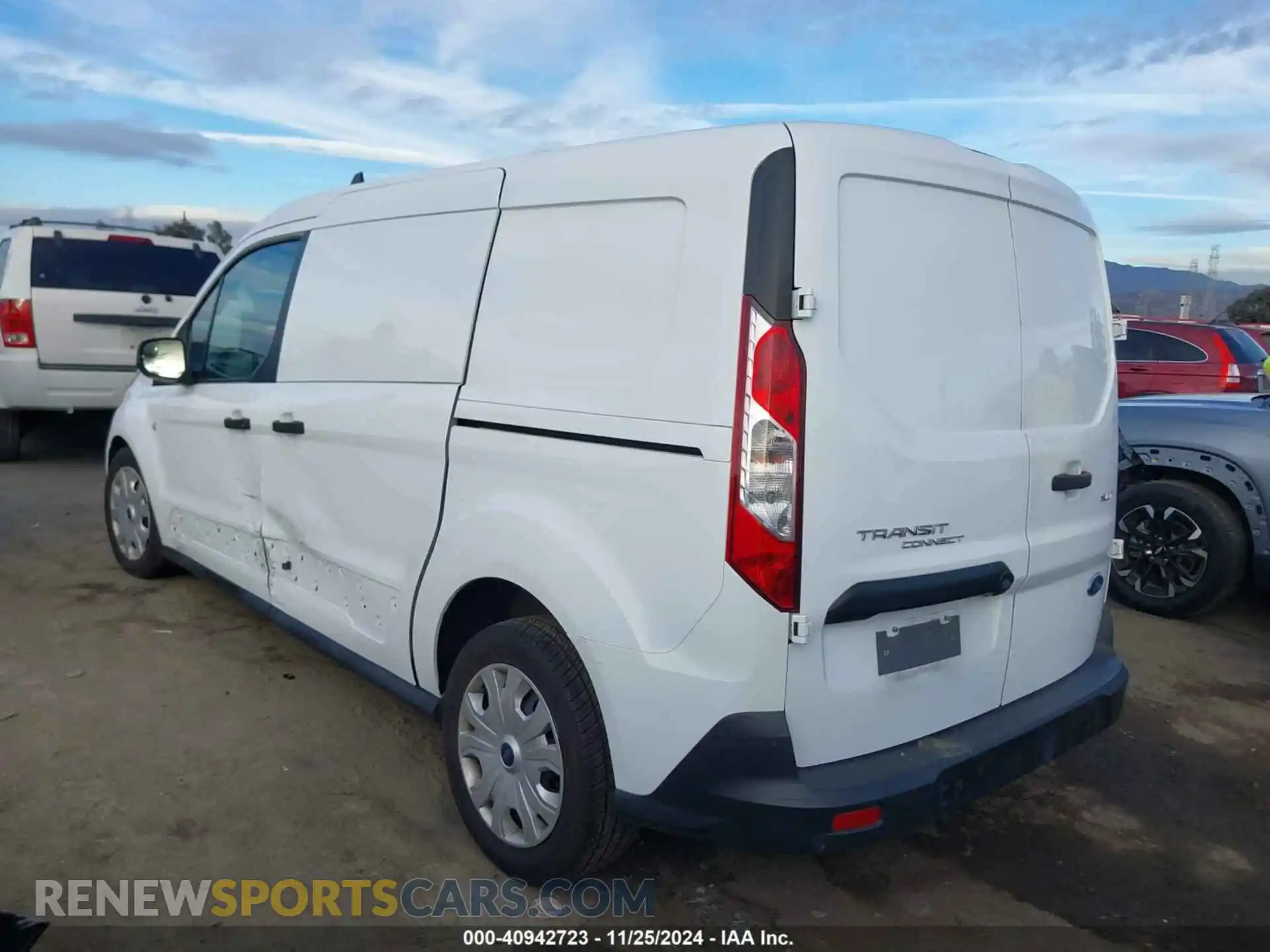 3 Photograph of a damaged car NM0LS7F27K1417814 FORD TRANSIT CONNECT 2019