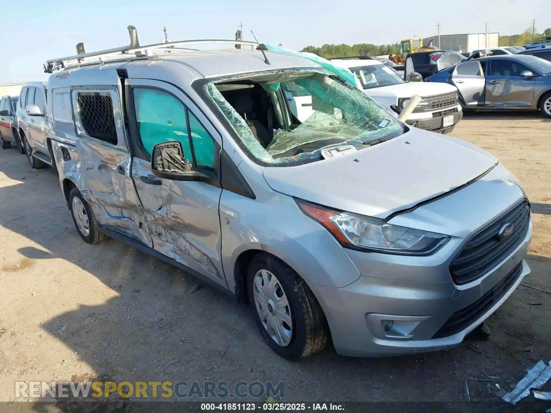 1 Photograph of a damaged car NM0LS7F29K1408659 FORD TRANSIT CONNECT 2019