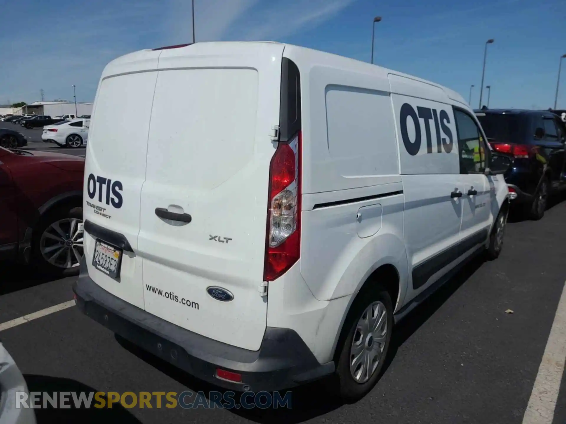 1 Photograph of a damaged car NM0LS7F2XK1403650 FORD TRANSIT CONNECT 2019