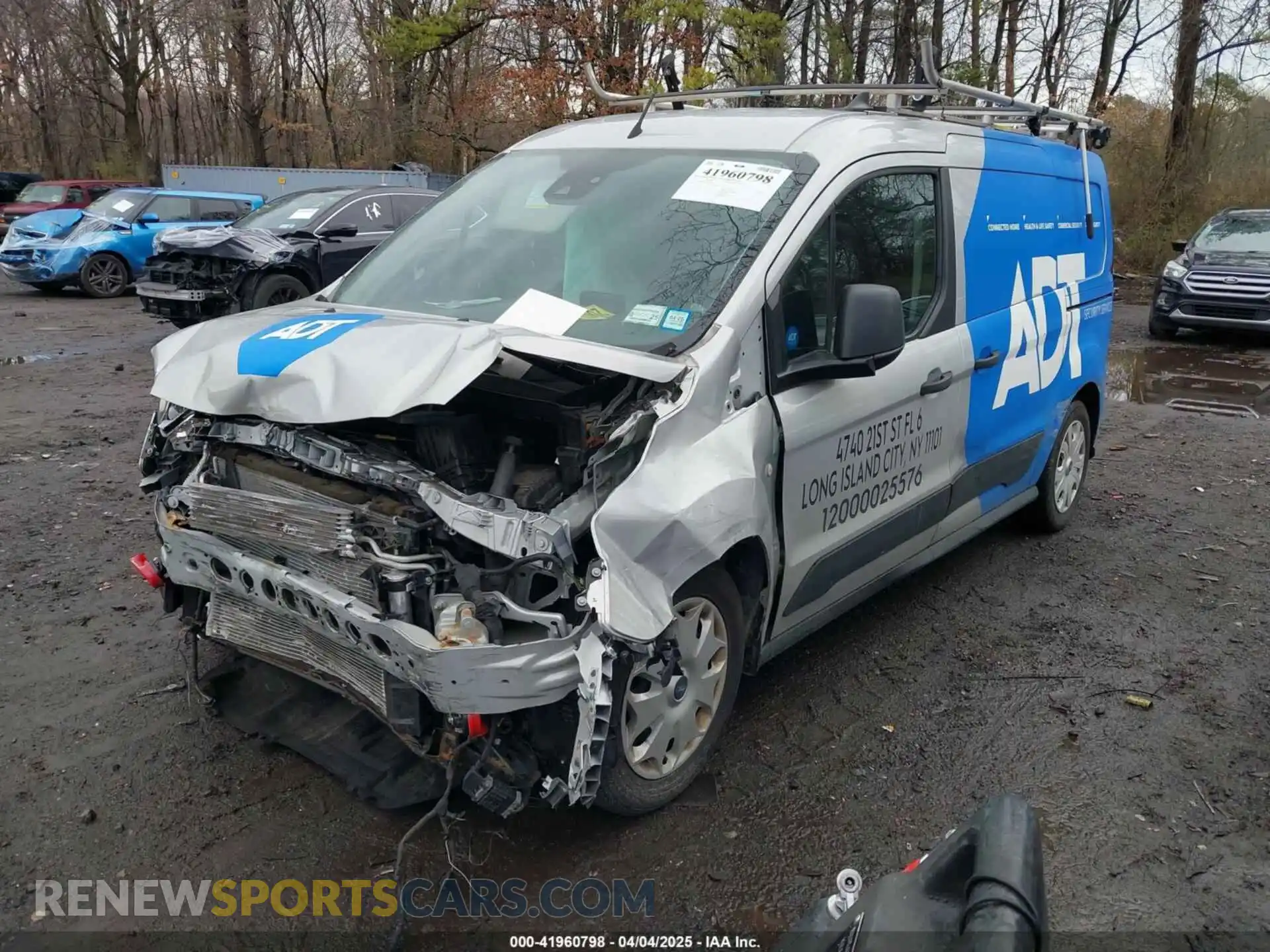 2 Photograph of a damaged car NM0LS7F2XK1414910 FORD TRANSIT CONNECT 2019