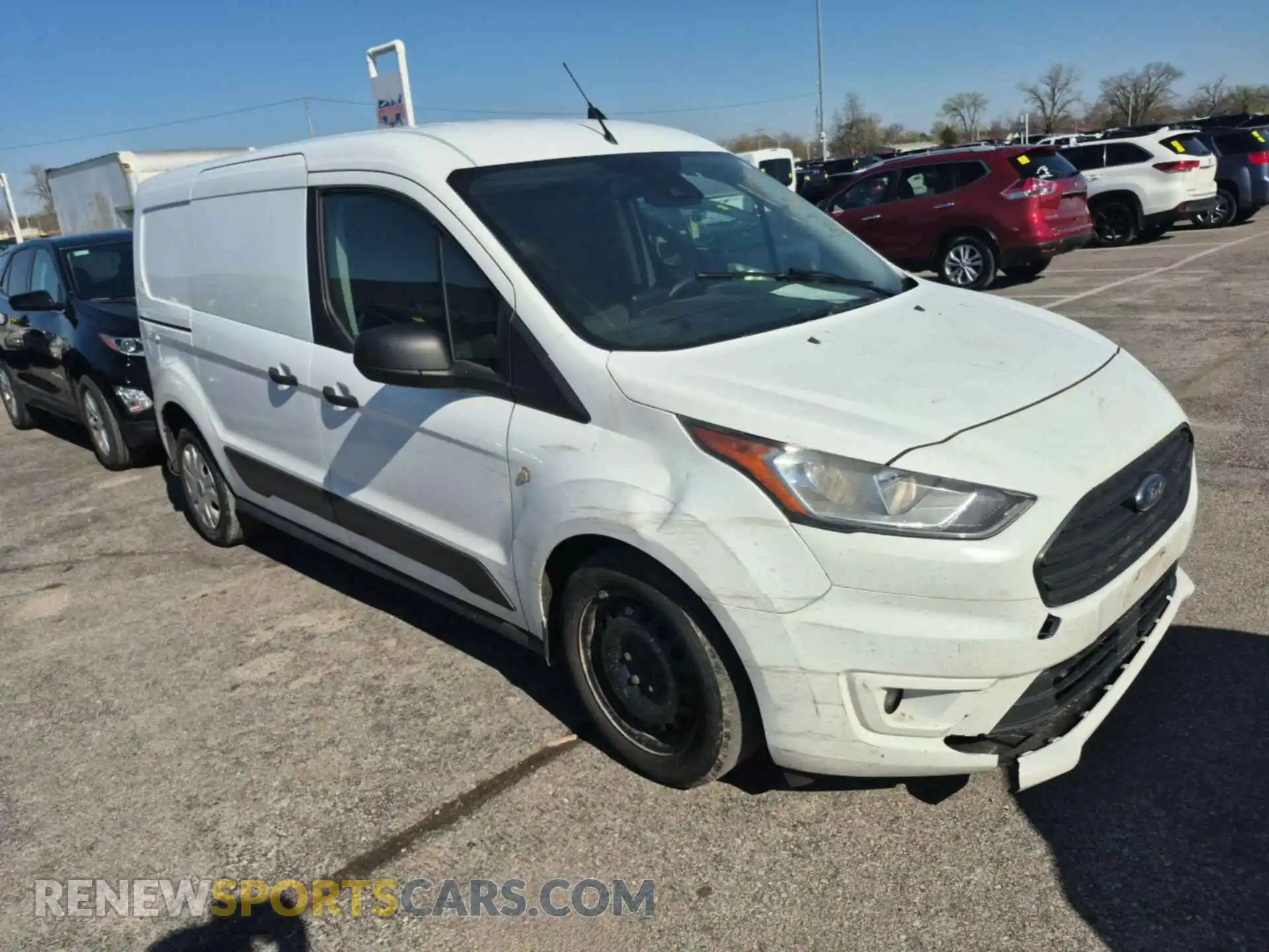3 Photograph of a damaged car NM0LS7F73K1401329 FORD TRANSIT CONNECT 2019