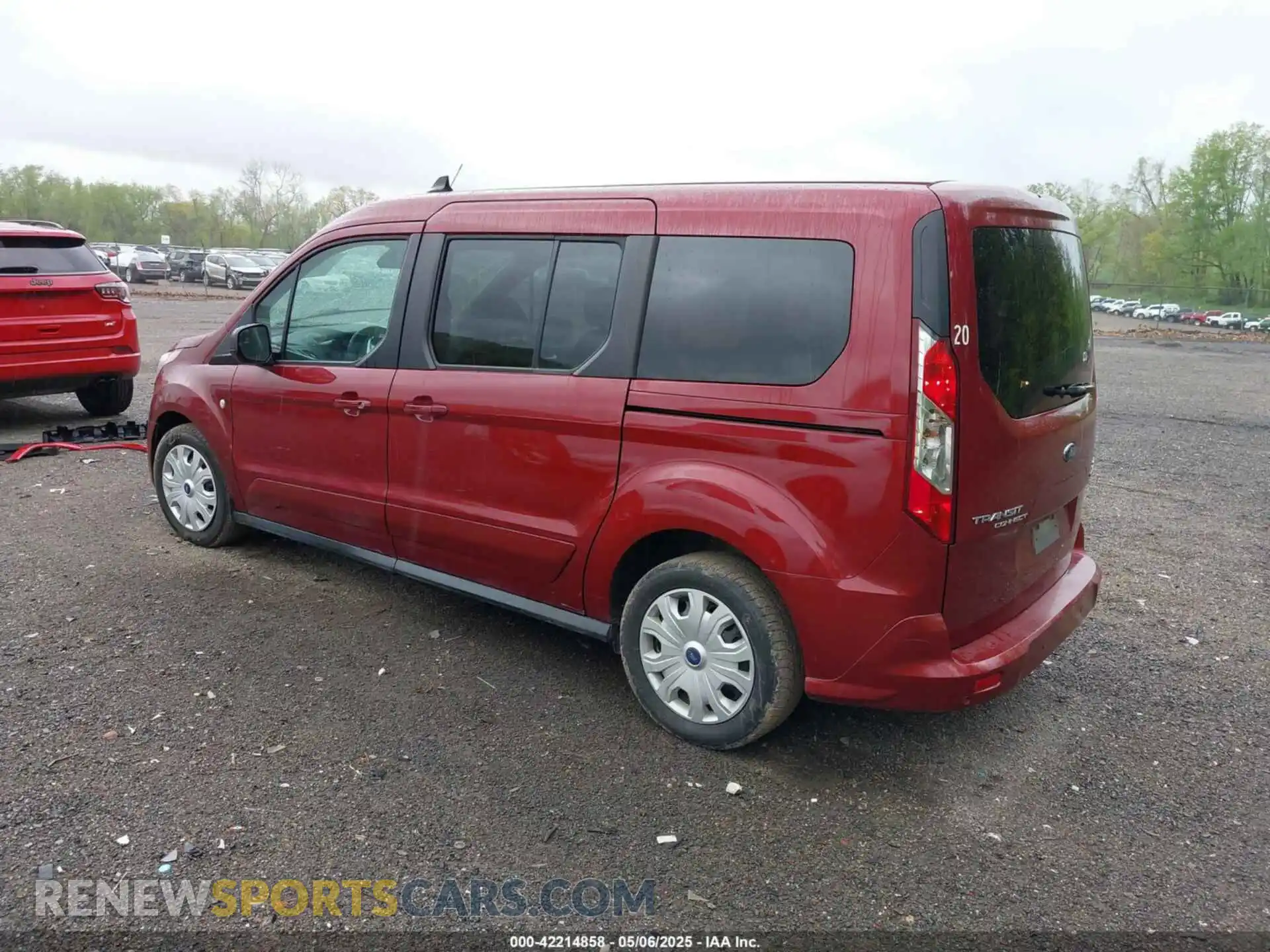 3 Фотография поврежденного автомобиля NM0GE9F27L1480174 FORD TRANSIT CONNECT 2020