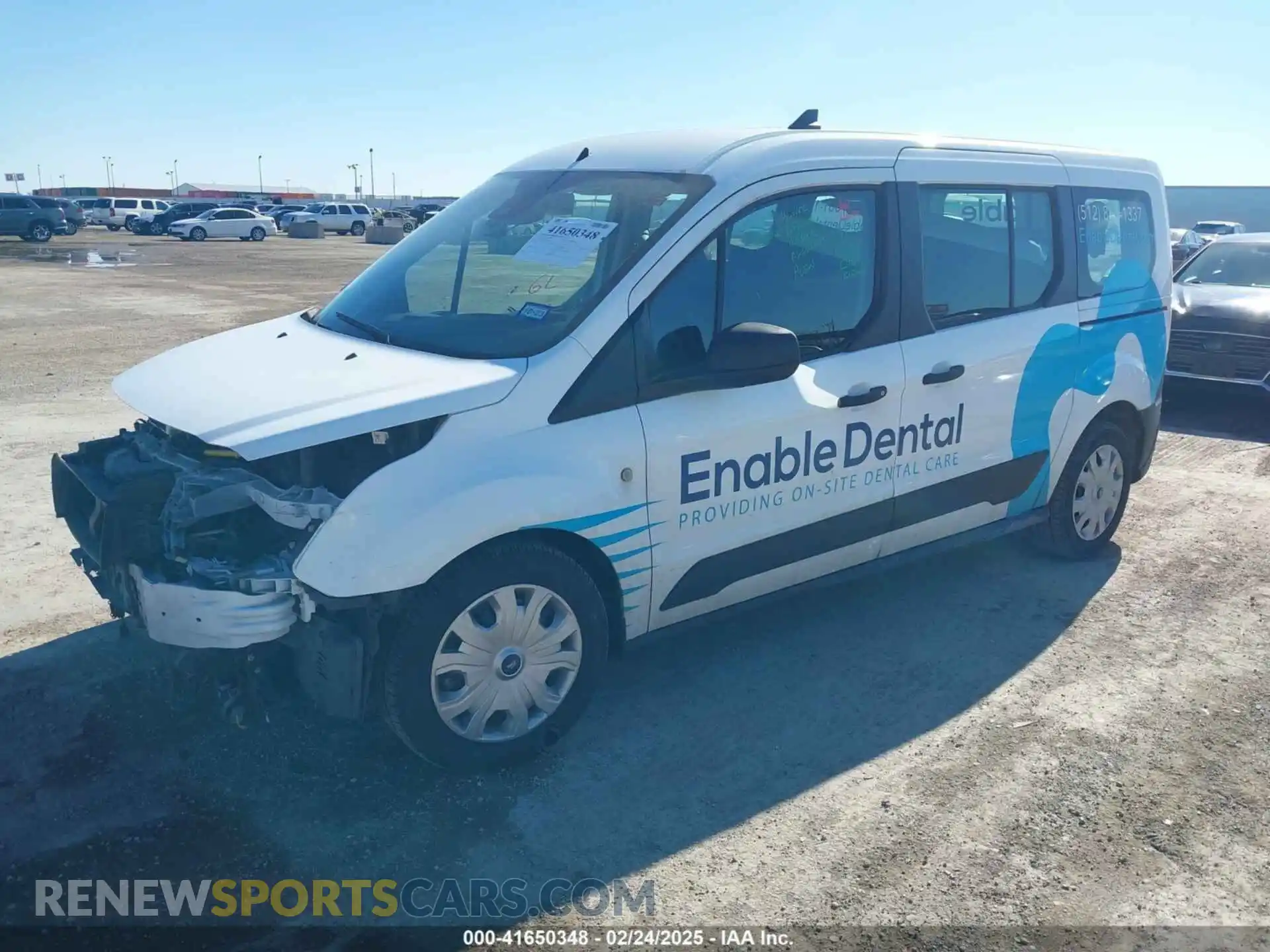 2 fotografías del automóvil dañado NM0GS9E22L1470159 FORD TRANSIT CONNECT 2020