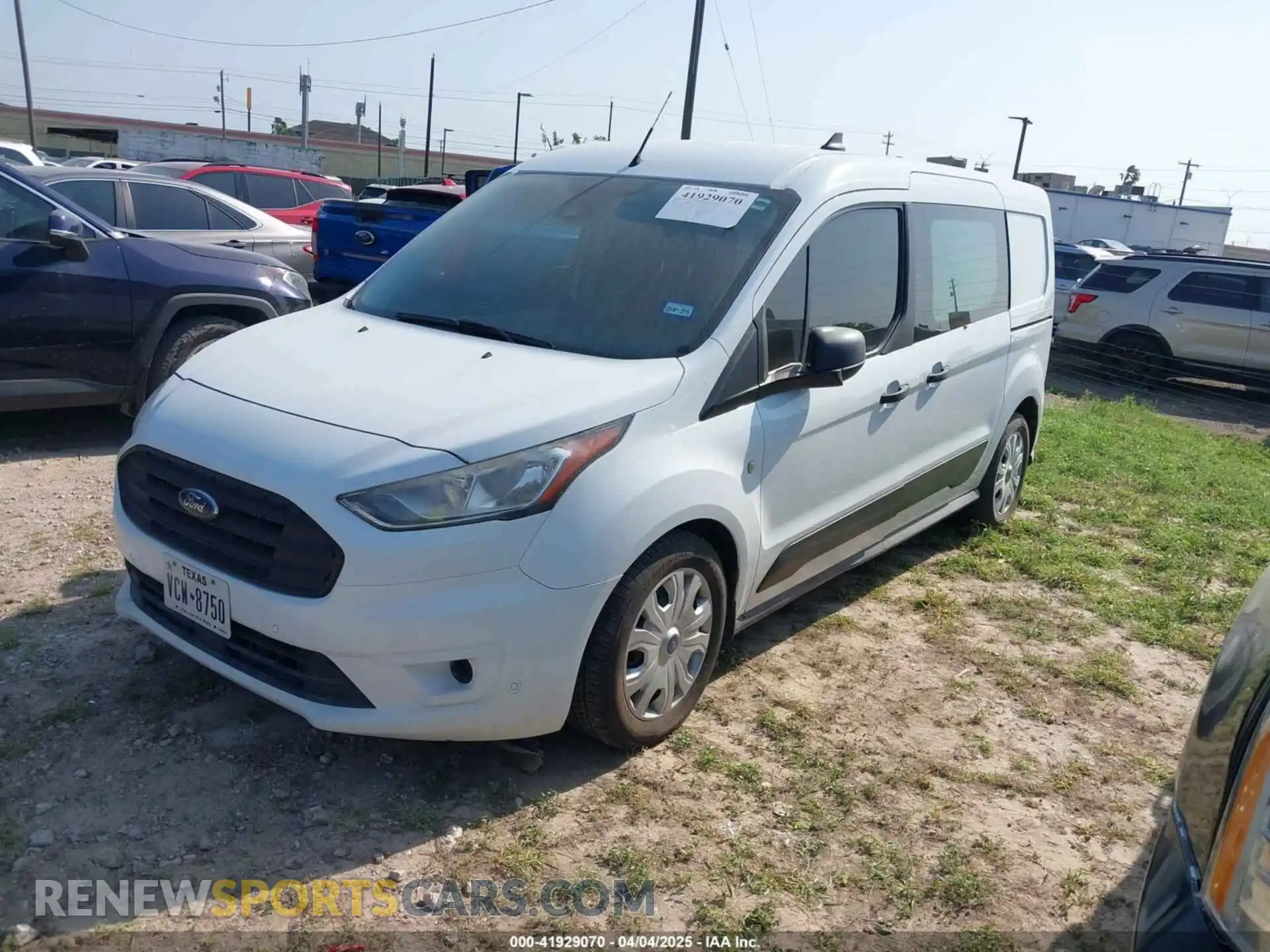 2 Photograph of a damaged car NM0LE7F26L1449193 FORD TRANSIT CONNECT 2020