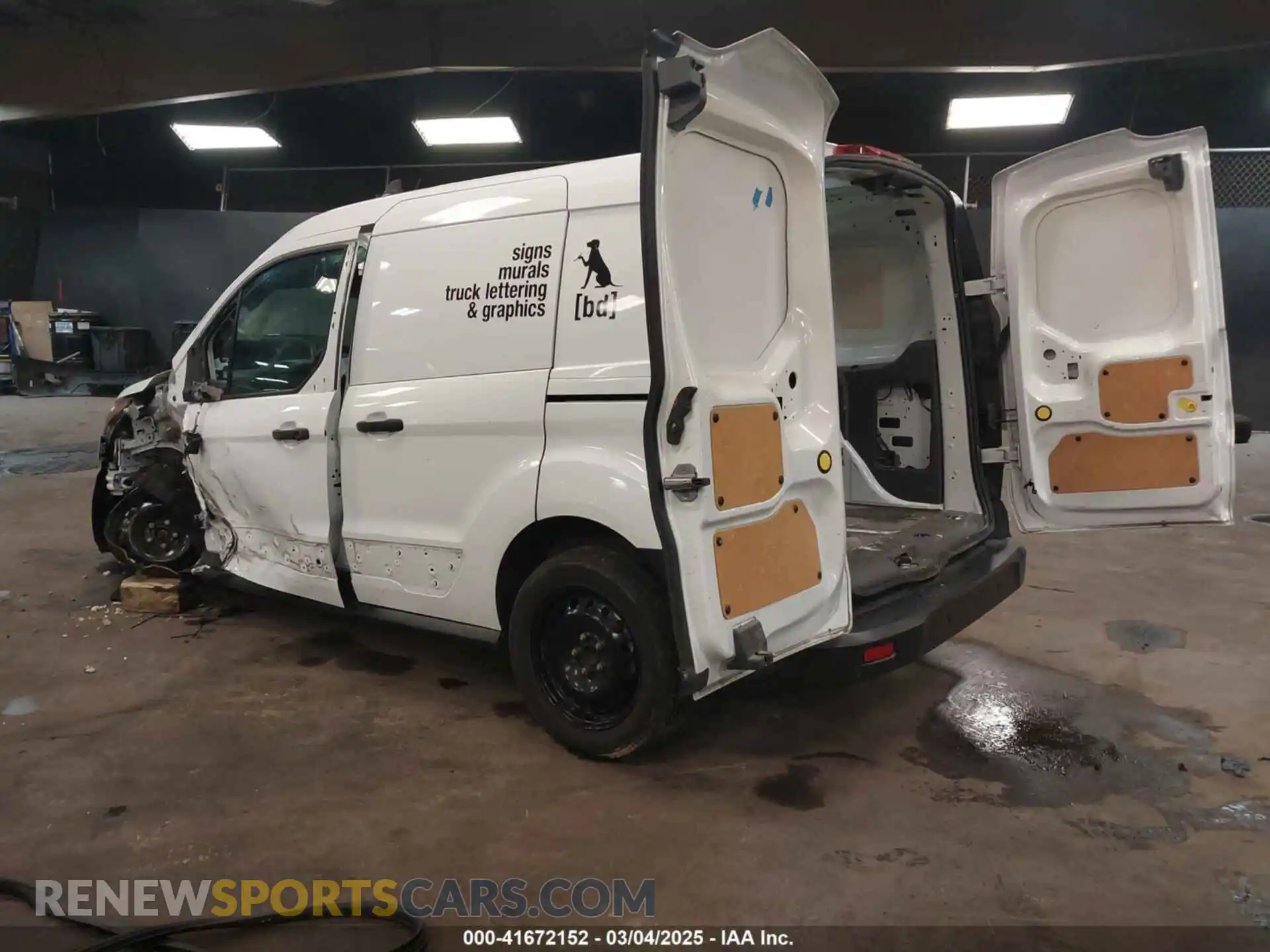 3 Photograph of a damaged car NM0LS6E24L1453747 FORD TRANSIT CONNECT 2020