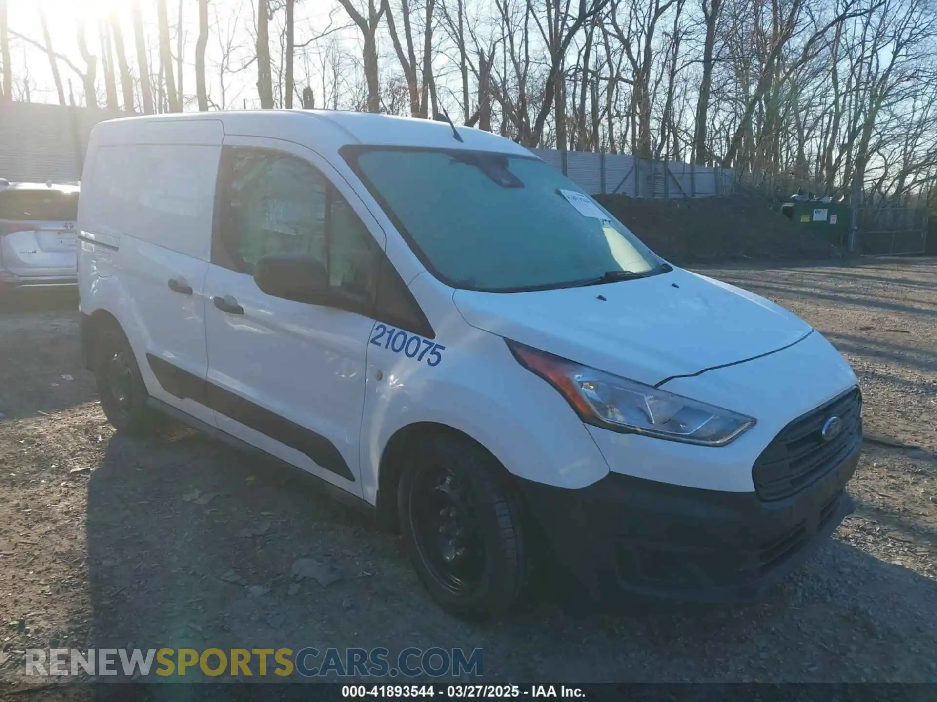 1 Photograph of a damaged car NM0LS6E74L1436636 FORD TRANSIT CONNECT 2020