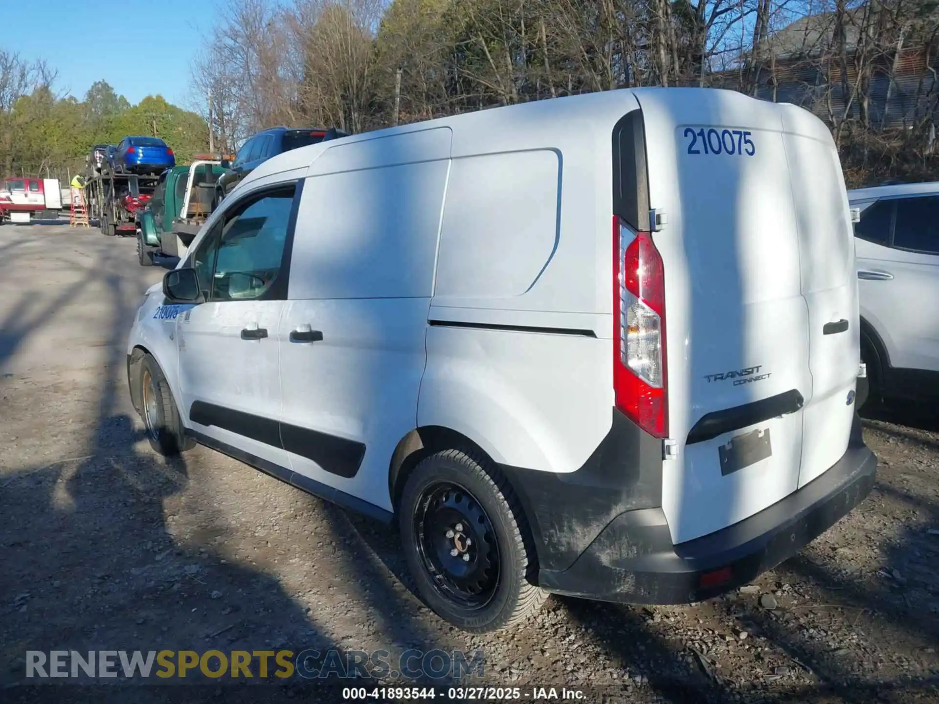 3 Photograph of a damaged car NM0LS6E74L1436636 FORD TRANSIT CONNECT 2020