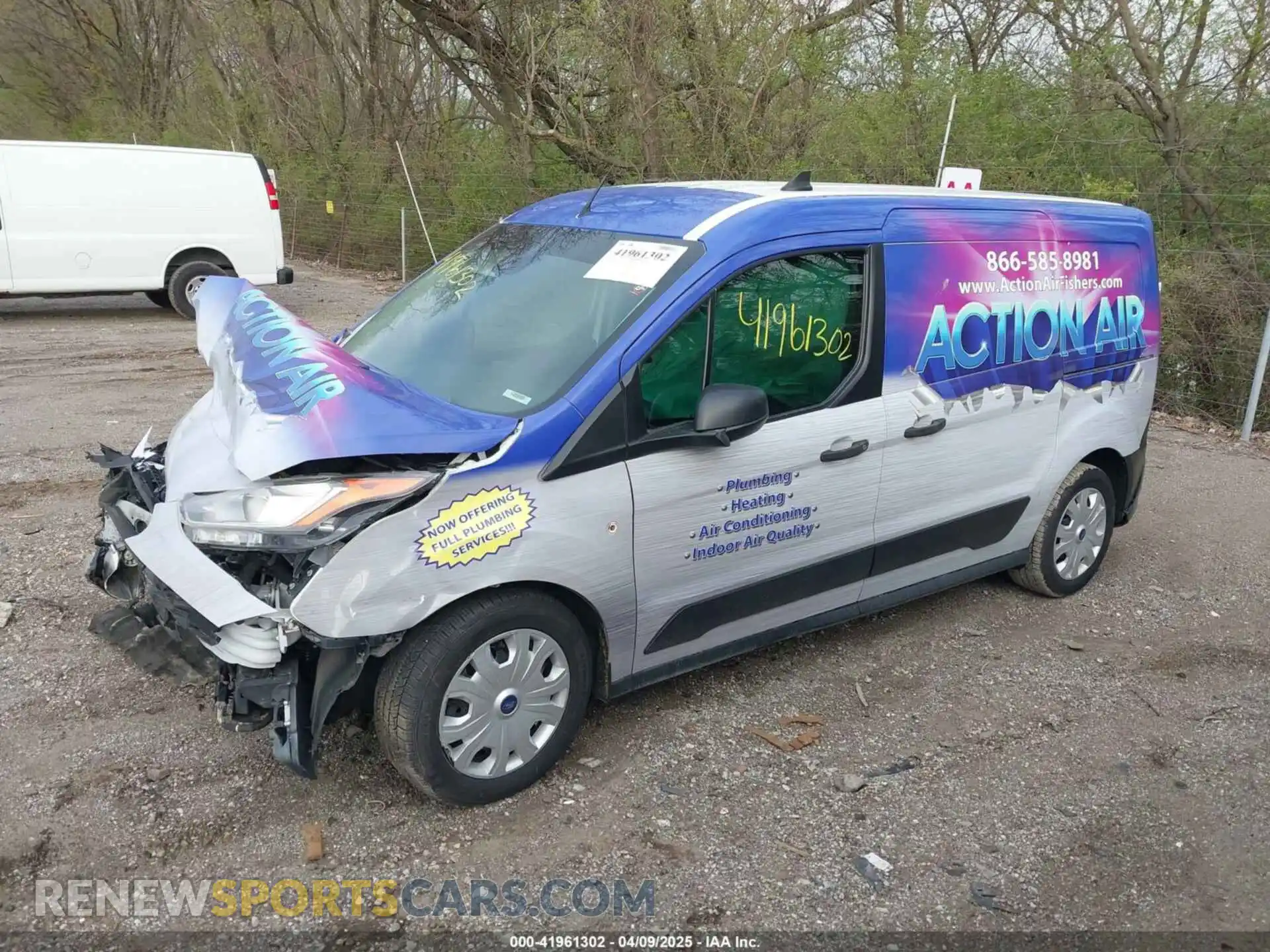 2 Photograph of a damaged car NM0LS7E20L1441858 FORD TRANSIT CONNECT 2020