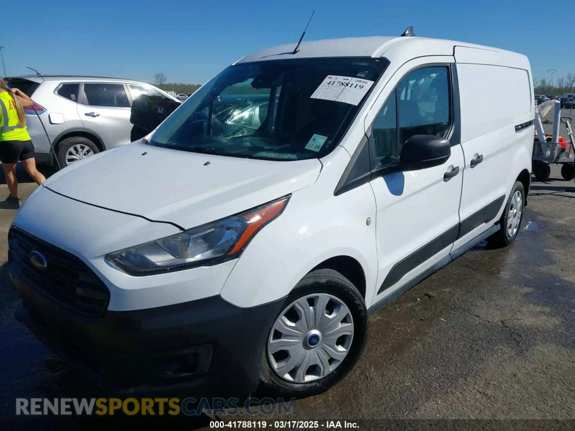 2 Photograph of a damaged car NM0LS7E20L1473029 FORD TRANSIT CONNECT 2020