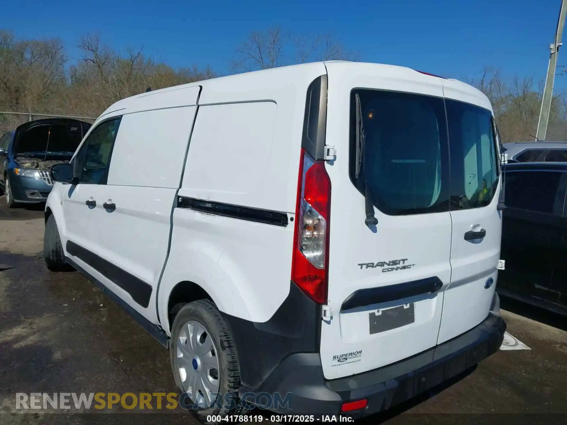 3 Photograph of a damaged car NM0LS7E20L1473029 FORD TRANSIT CONNECT 2020