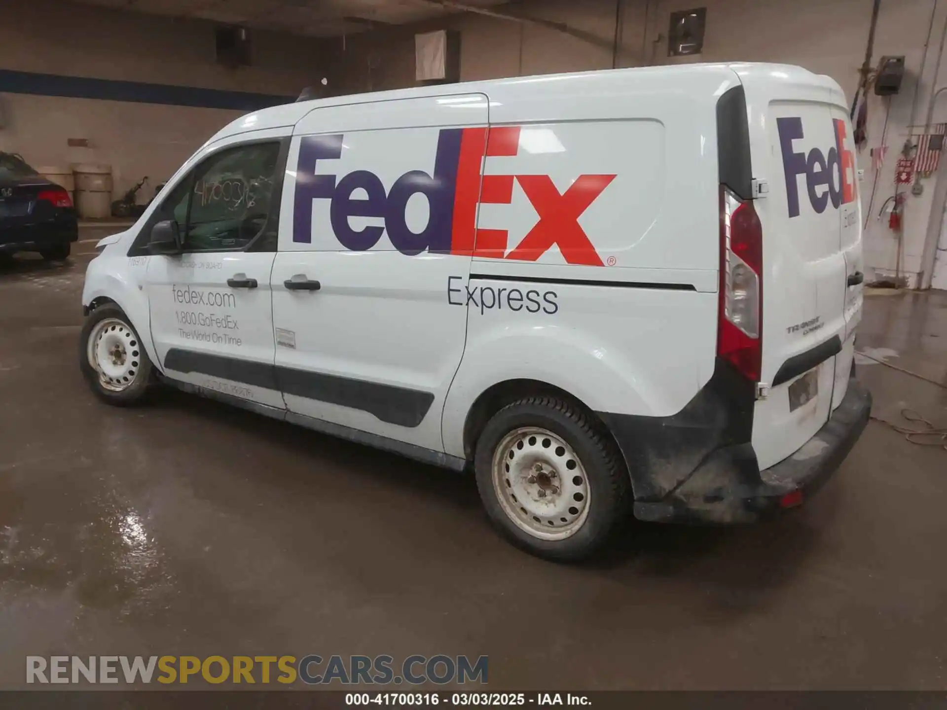 3 Photograph of a damaged car NM0LS7E22L1437939 FORD TRANSIT CONNECT 2020