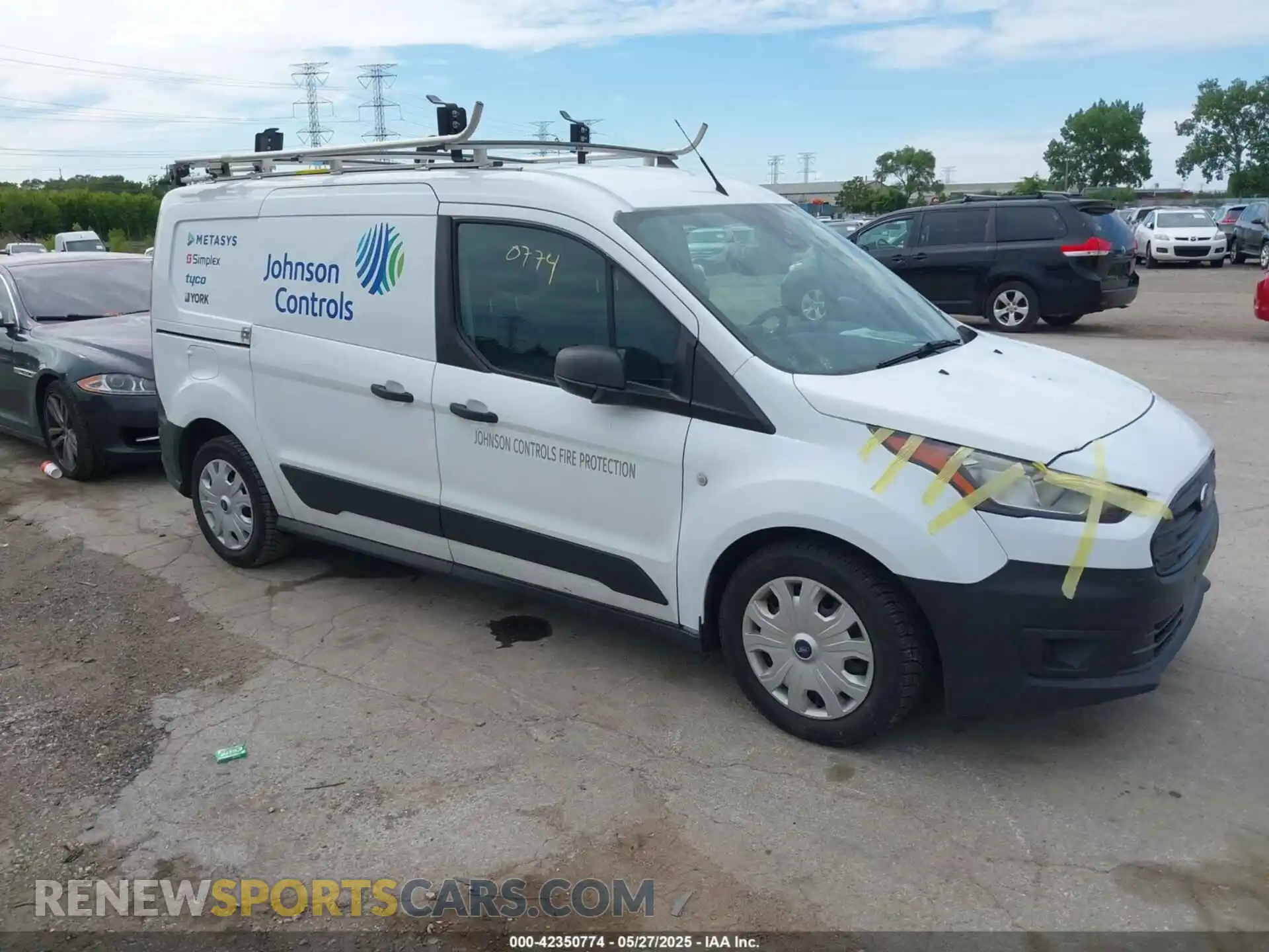 1 Фотография поврежденного автомобиля NM0LS7E22L1474599 FORD TRANSIT CONNECT 2020