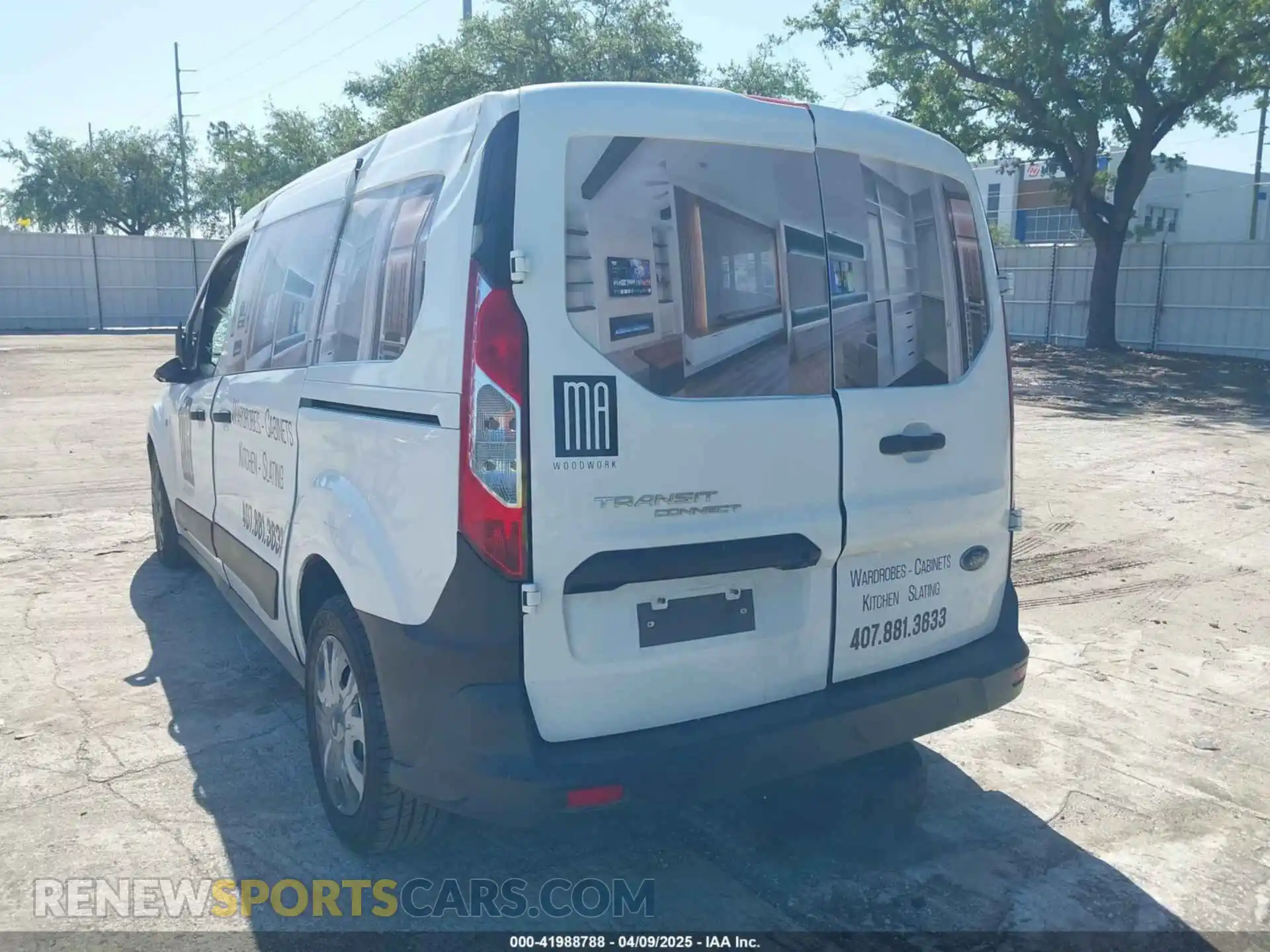 3 Photograph of a damaged car NM0LS7E23L1435973 FORD TRANSIT CONNECT 2020