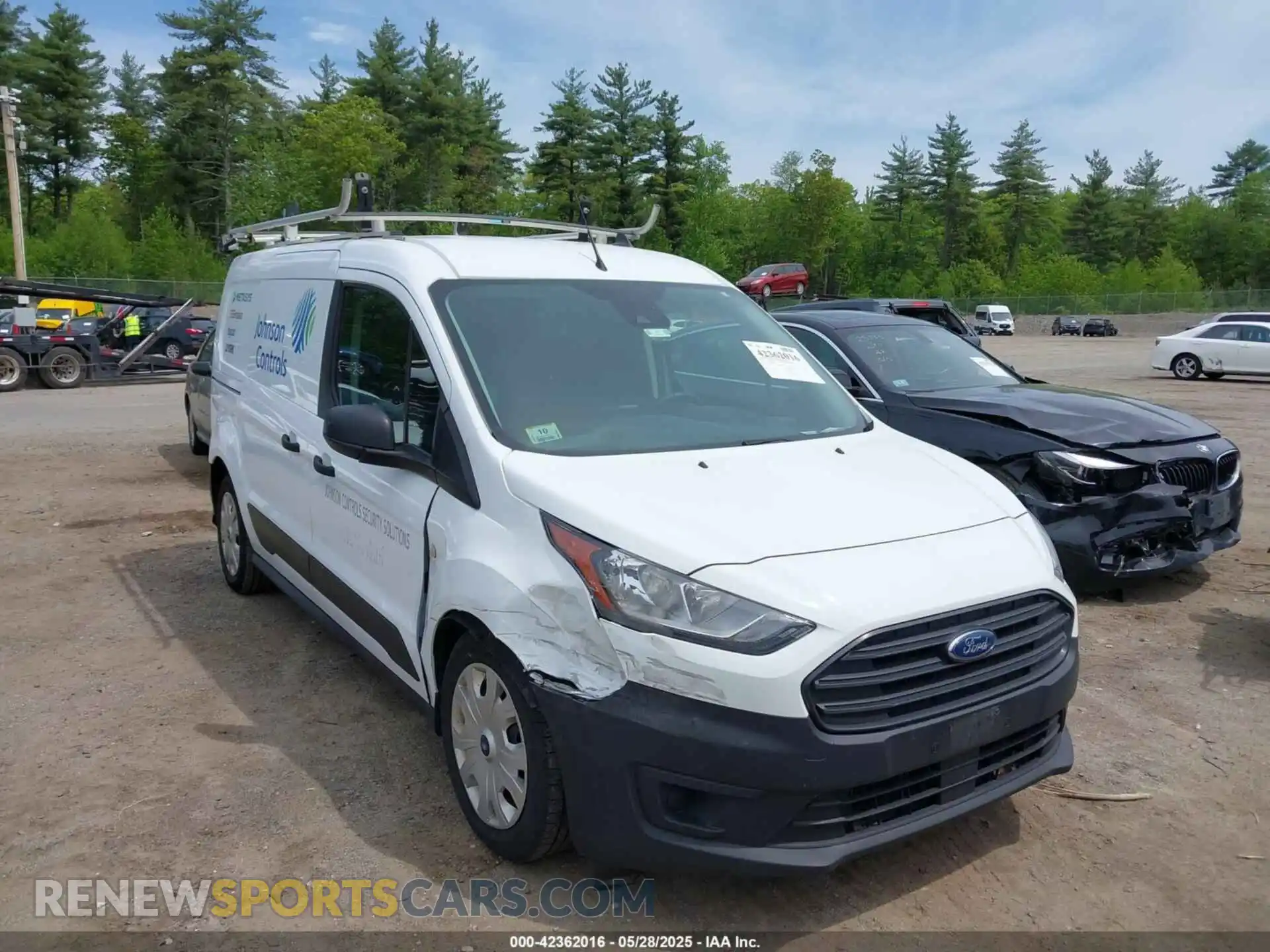 1 Фотография поврежденного автомобиля NM0LS7E23L1460565 FORD TRANSIT CONNECT 2020