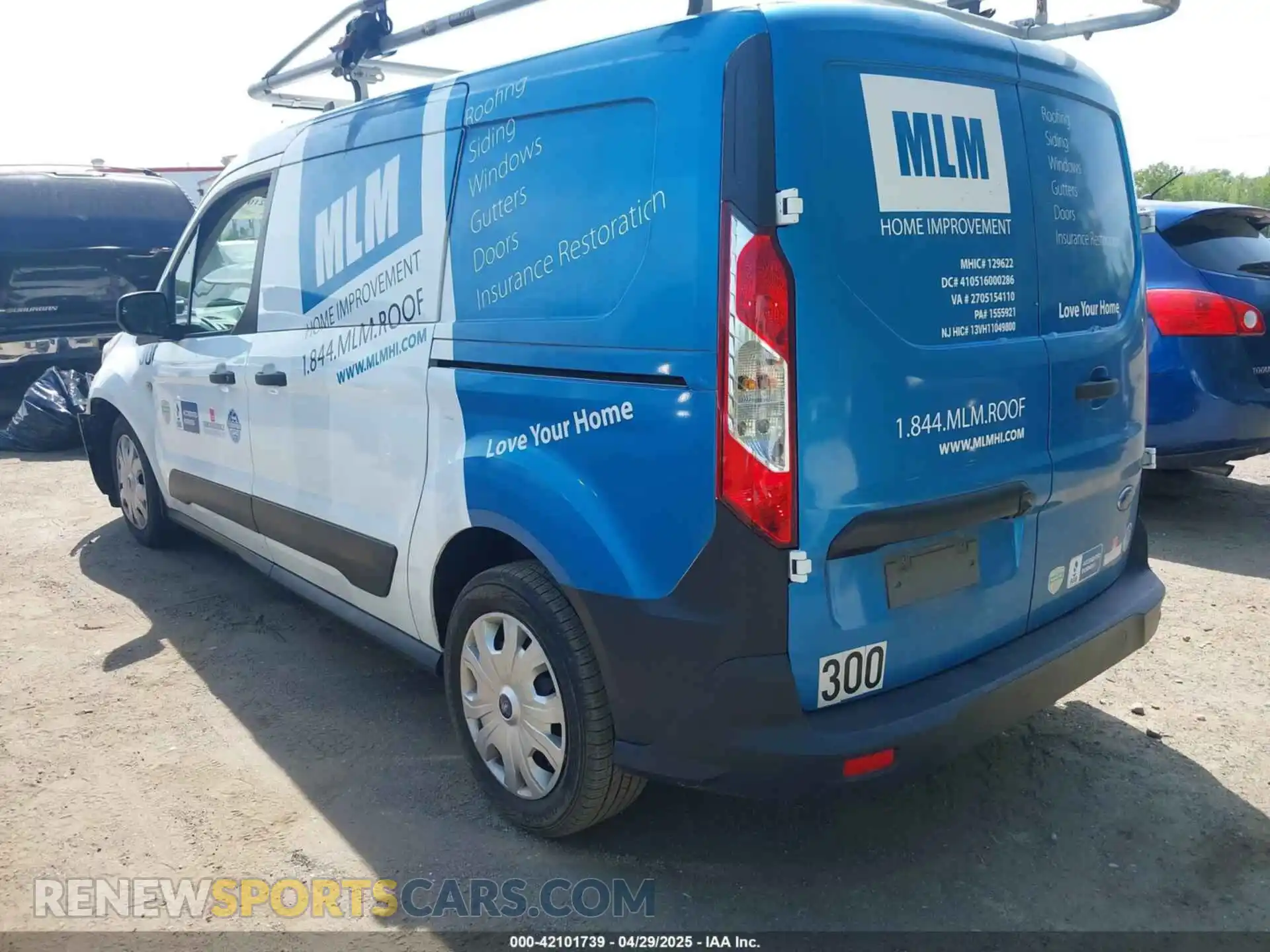 3 Photograph of a damaged car NM0LS7E23L1473168 FORD TRANSIT CONNECT 2020