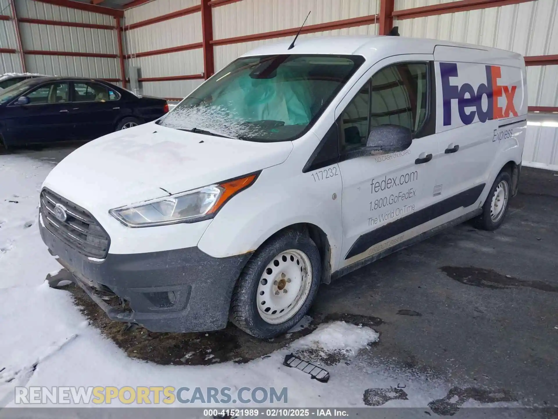 2 Photograph of a damaged car NM0LS7E24L1440826 FORD TRANSIT CONNECT 2020