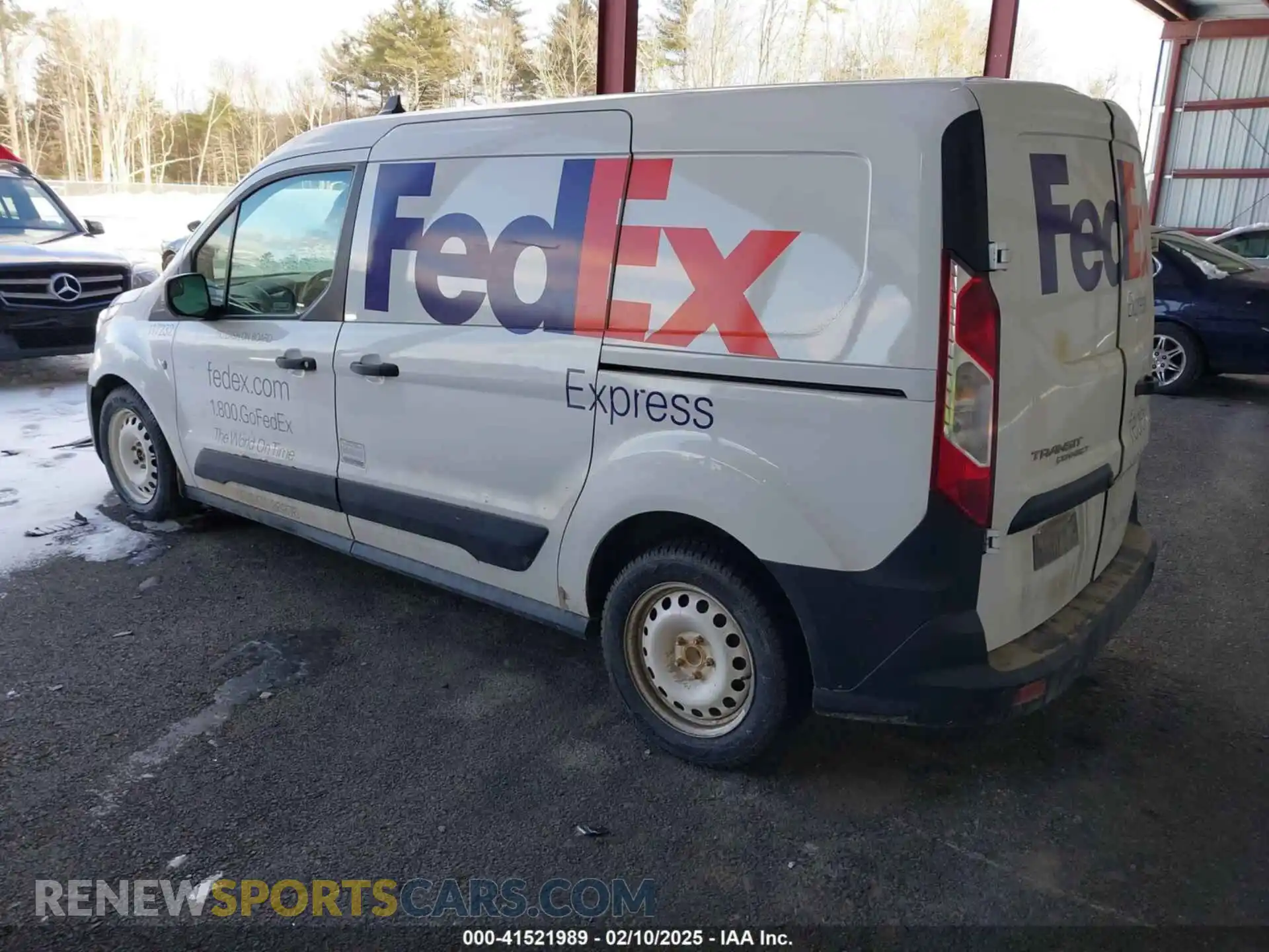 3 Photograph of a damaged car NM0LS7E24L1440826 FORD TRANSIT CONNECT 2020