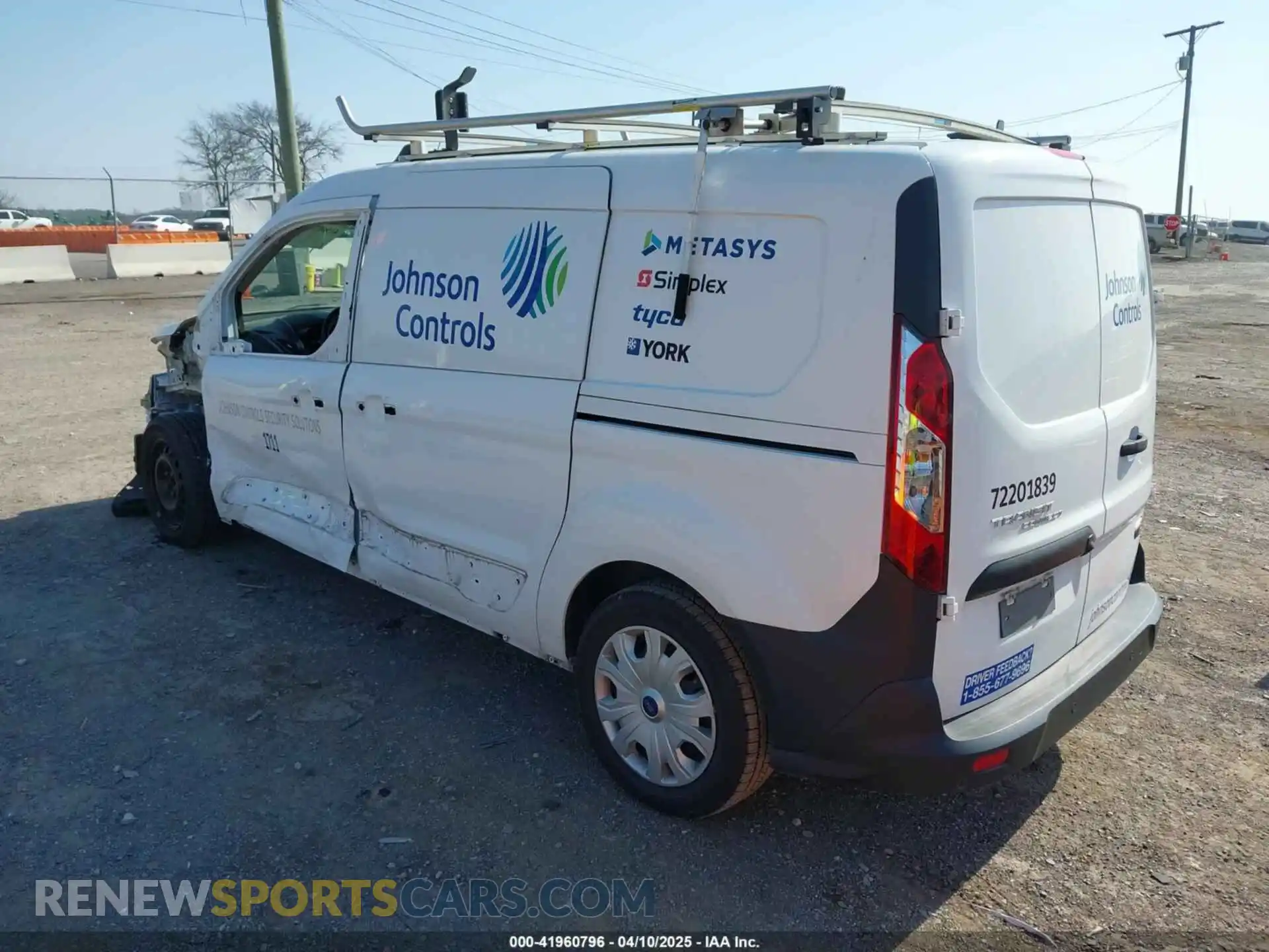 3 Photograph of a damaged car NM0LS7E24L1460591 FORD TRANSIT CONNECT 2020