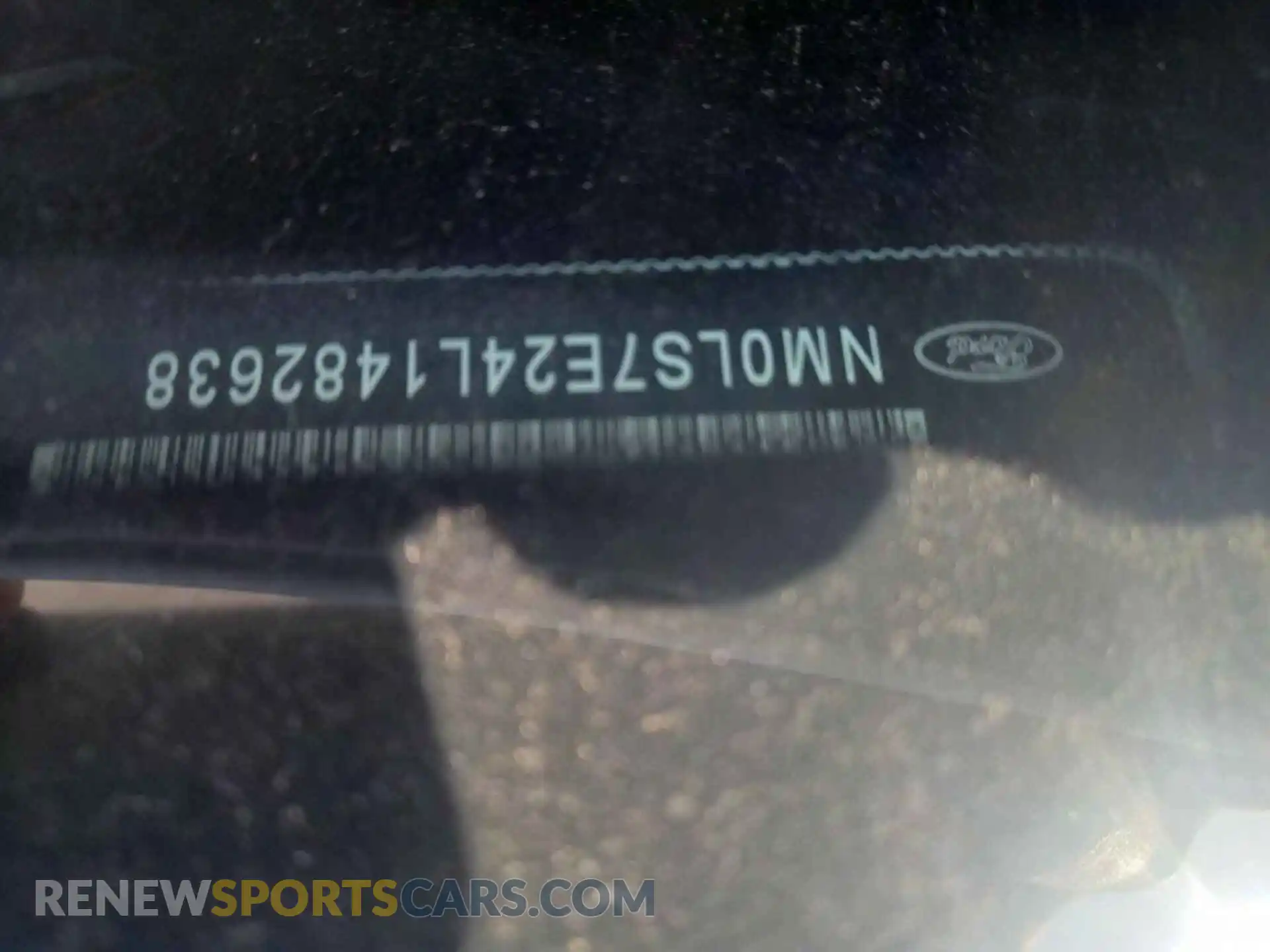 1 Photograph of a damaged car NM0LS7E24L1482638 FORD TRANSIT CONNECT 2020