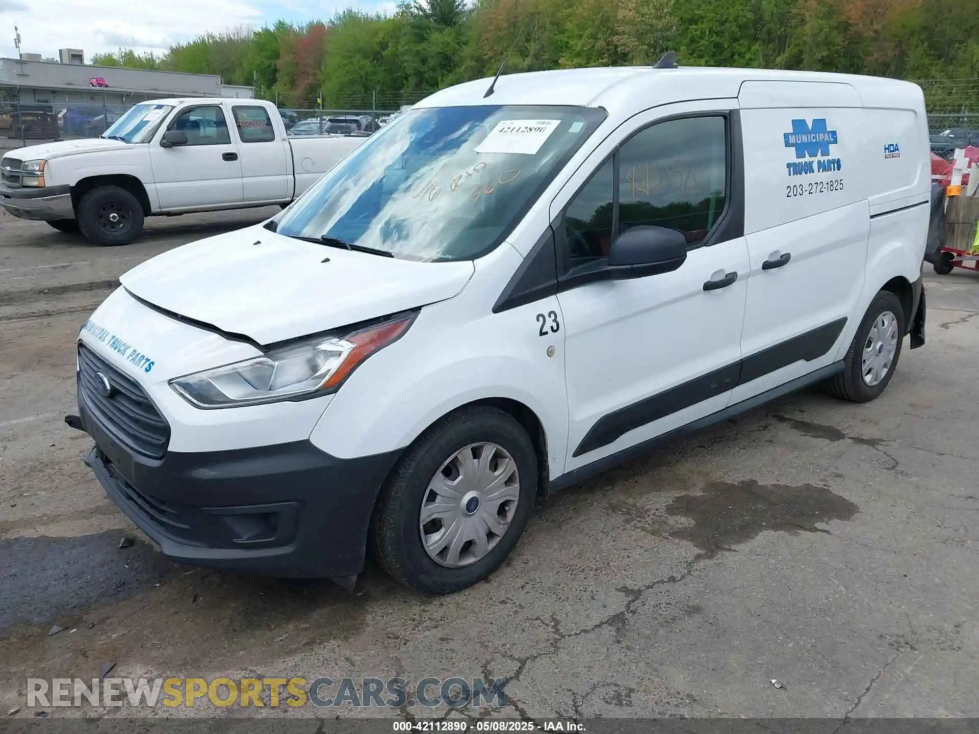 2 fotografías del automóvil dañado NM0LS7E25L1446327 FORD TRANSIT CONNECT 2020