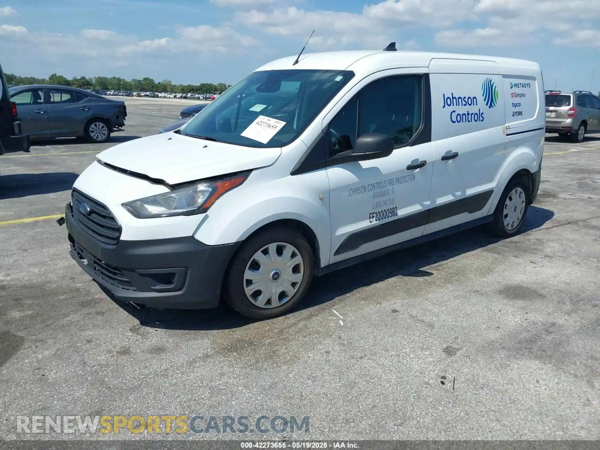 2 Photograph of a damaged car NM0LS7E25L1457960 FORD TRANSIT CONNECT 2020