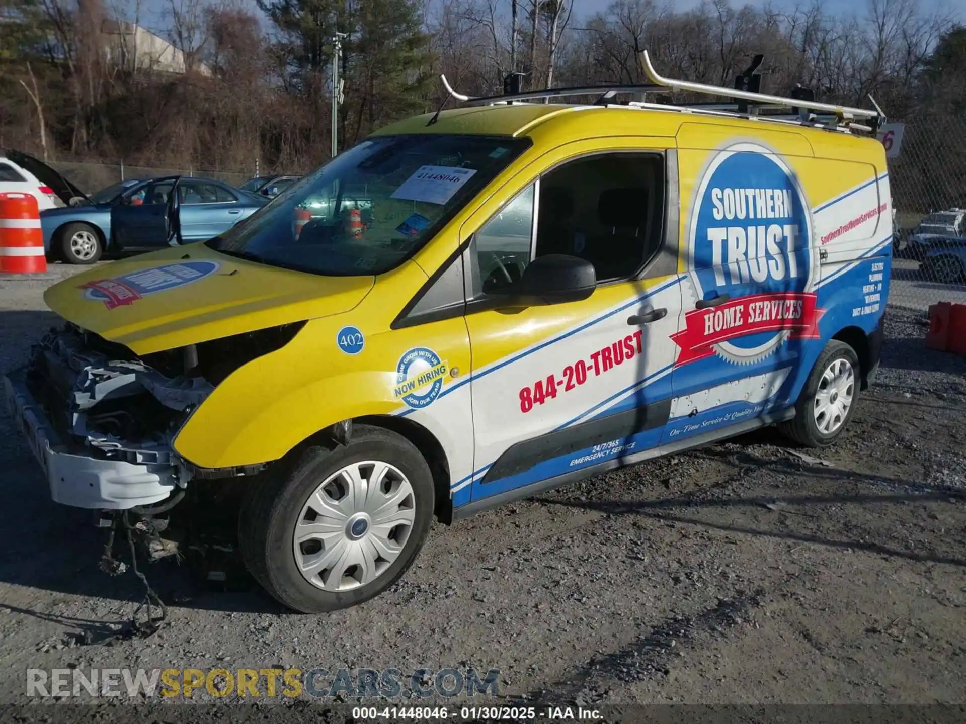 2 Photograph of a damaged car NM0LS7E25L1462169 FORD TRANSIT CONNECT 2020
