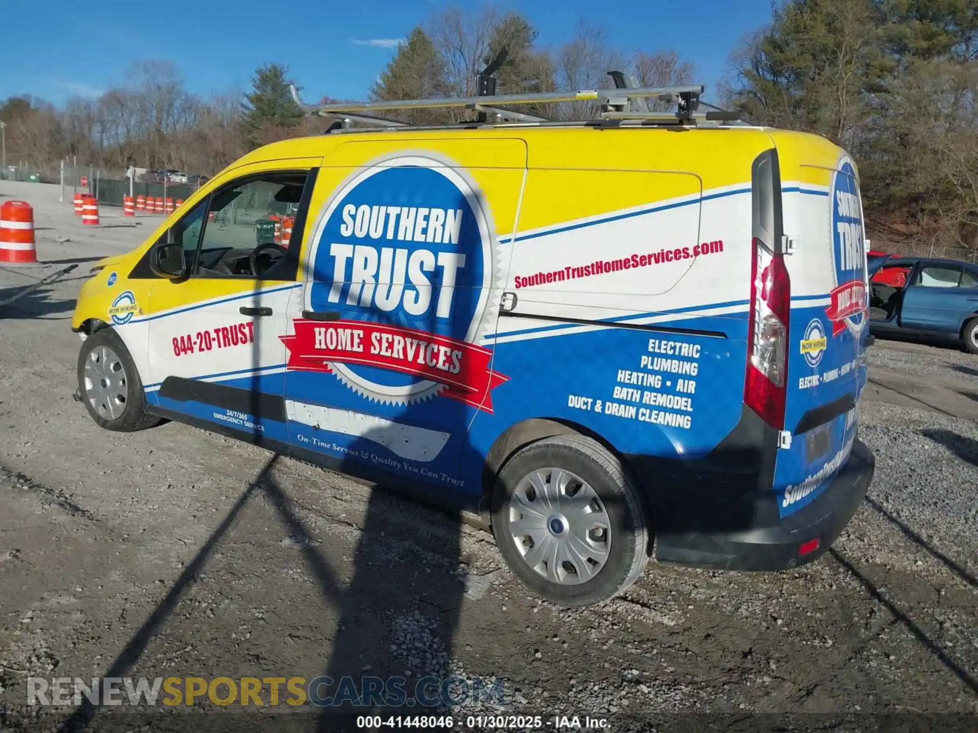 3 Photograph of a damaged car NM0LS7E25L1462169 FORD TRANSIT CONNECT 2020