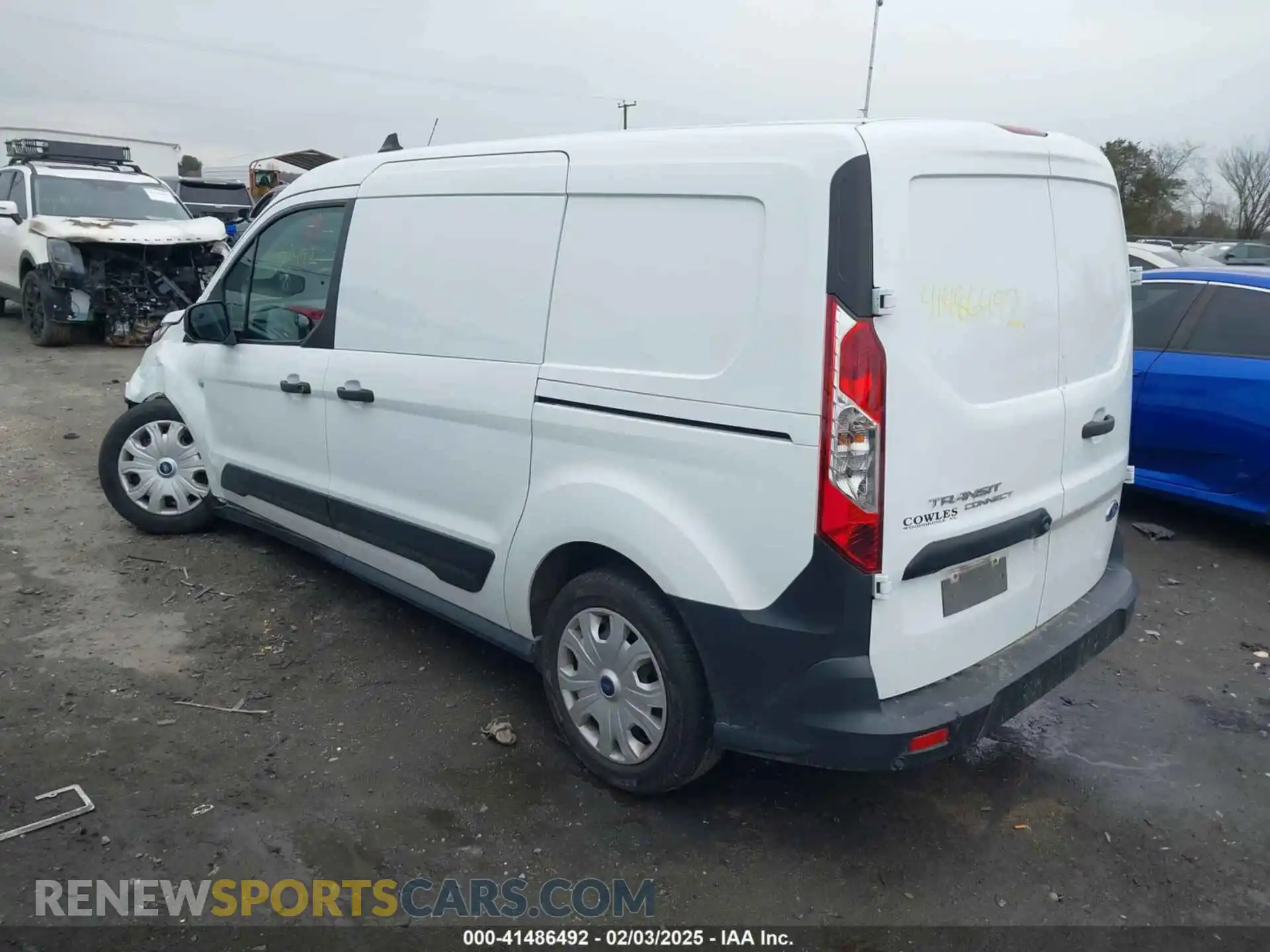 3 Photograph of a damaged car NM0LS7E25L1469249 FORD TRANSIT CONNECT 2020