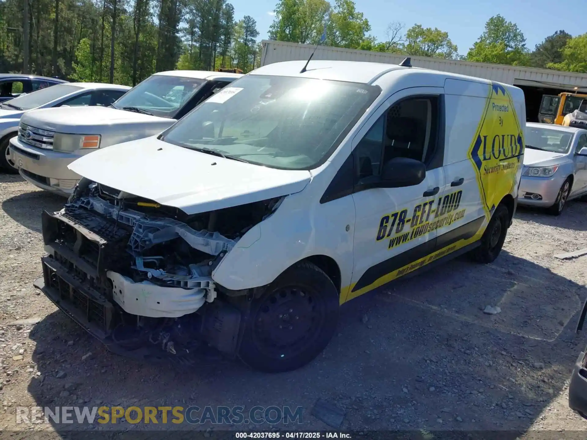 2 Photograph of a damaged car NM0LS7E26L1468952 FORD TRANSIT CONNECT 2020