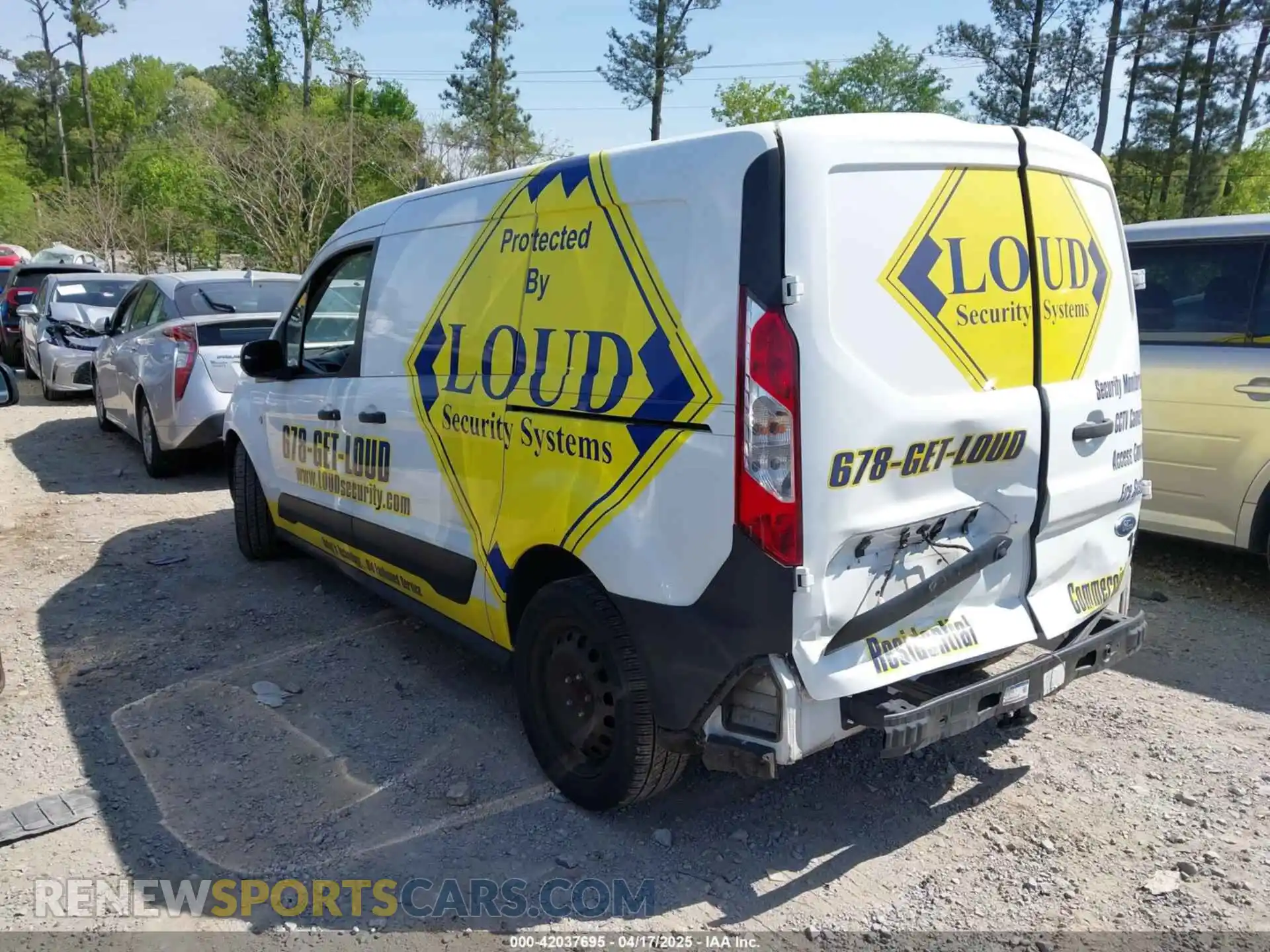 3 Photograph of a damaged car NM0LS7E26L1468952 FORD TRANSIT CONNECT 2020