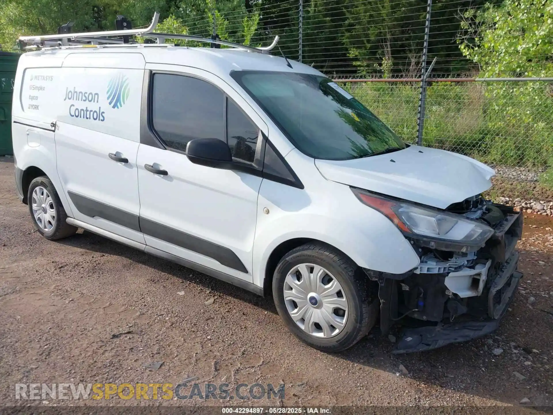 1 Photograph of a damaged car NM0LS7E28L1466197 FORD TRANSIT CONNECT 2020