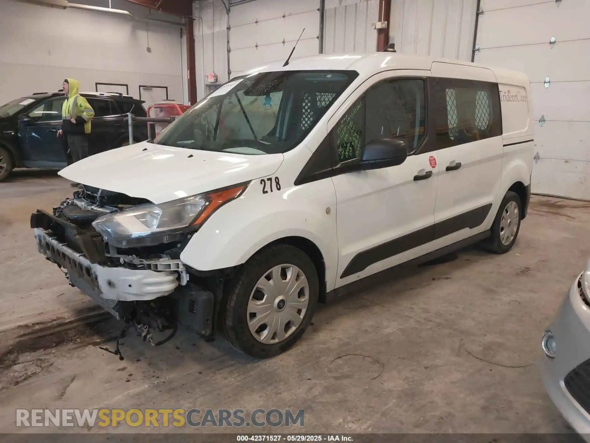 2 Фотография поврежденного автомобиля NM0LS7E76L1462600 FORD TRANSIT CONNECT 2020