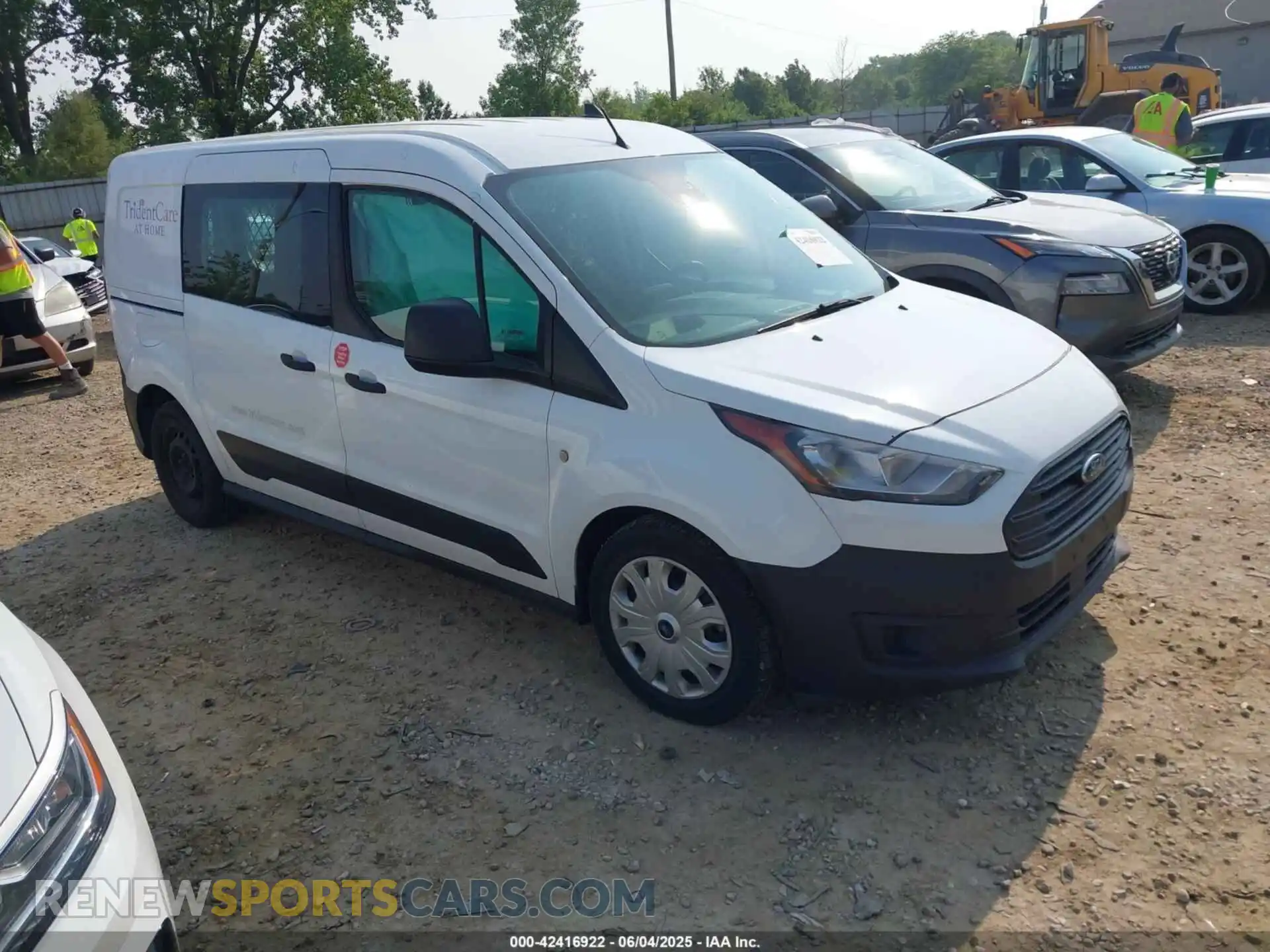 1 Photograph of a damaged car NM0LS7E77L1480605 FORD TRANSIT CONNECT 2020