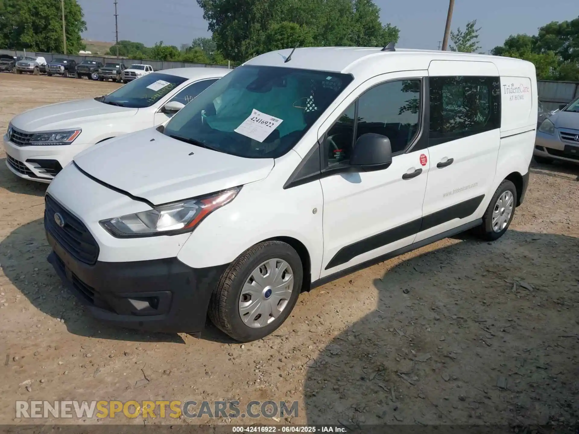 2 Photograph of a damaged car NM0LS7E77L1480605 FORD TRANSIT CONNECT 2020