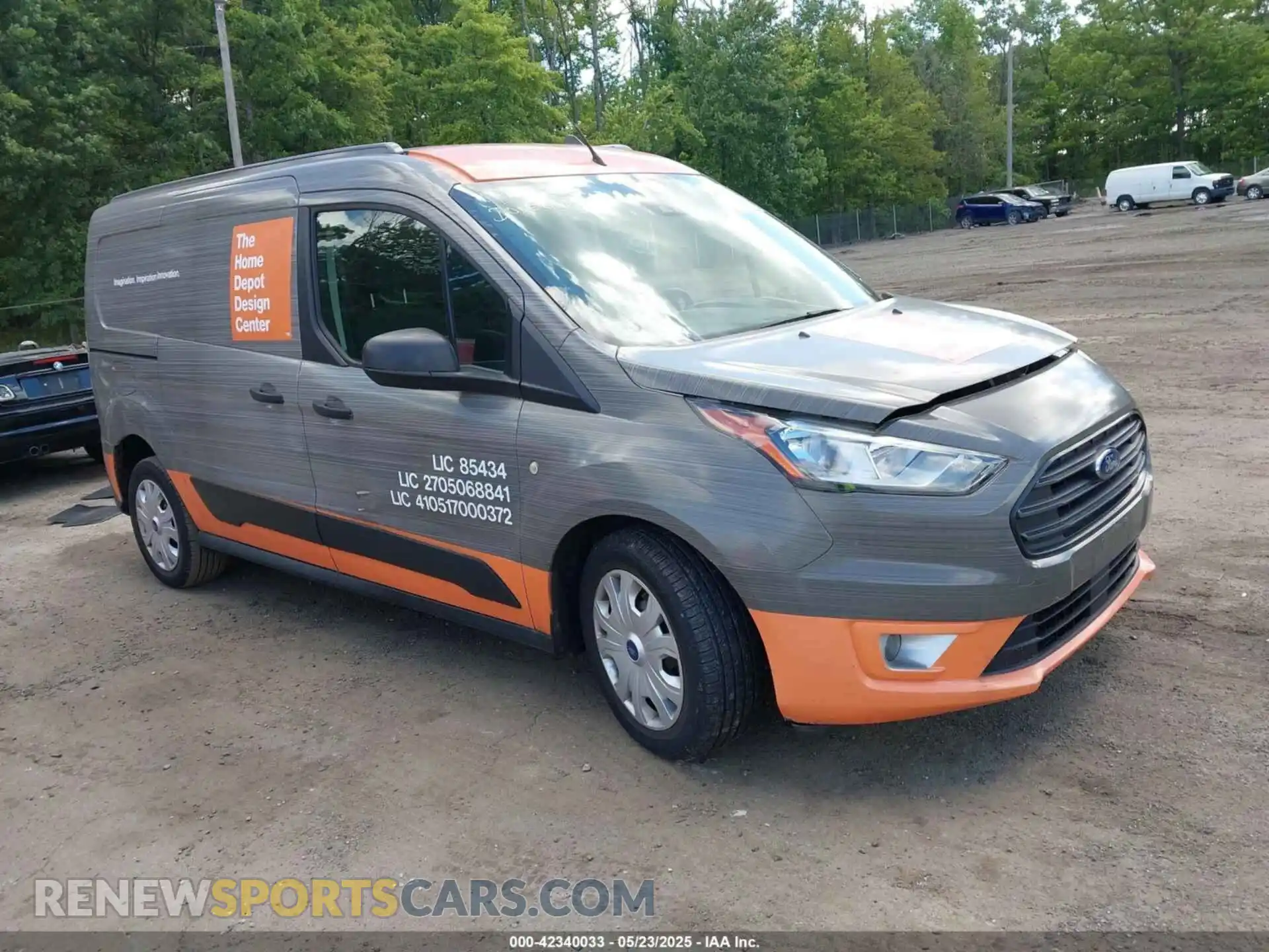 1 fotografías del automóvil dañado NM0LS7F20L1469447 FORD TRANSIT CONNECT 2020