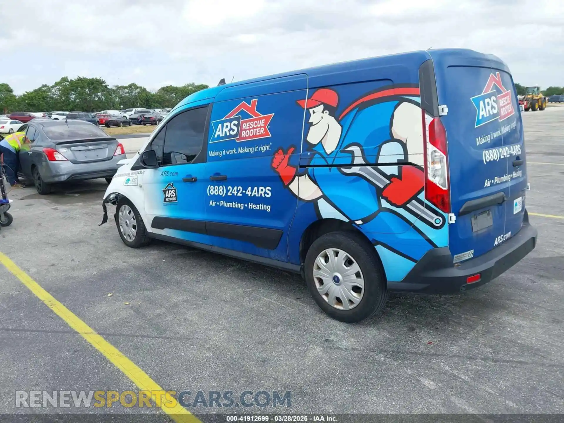 3 Photograph of a damaged car NM0LS7F24L1467152 FORD TRANSIT CONNECT 2020