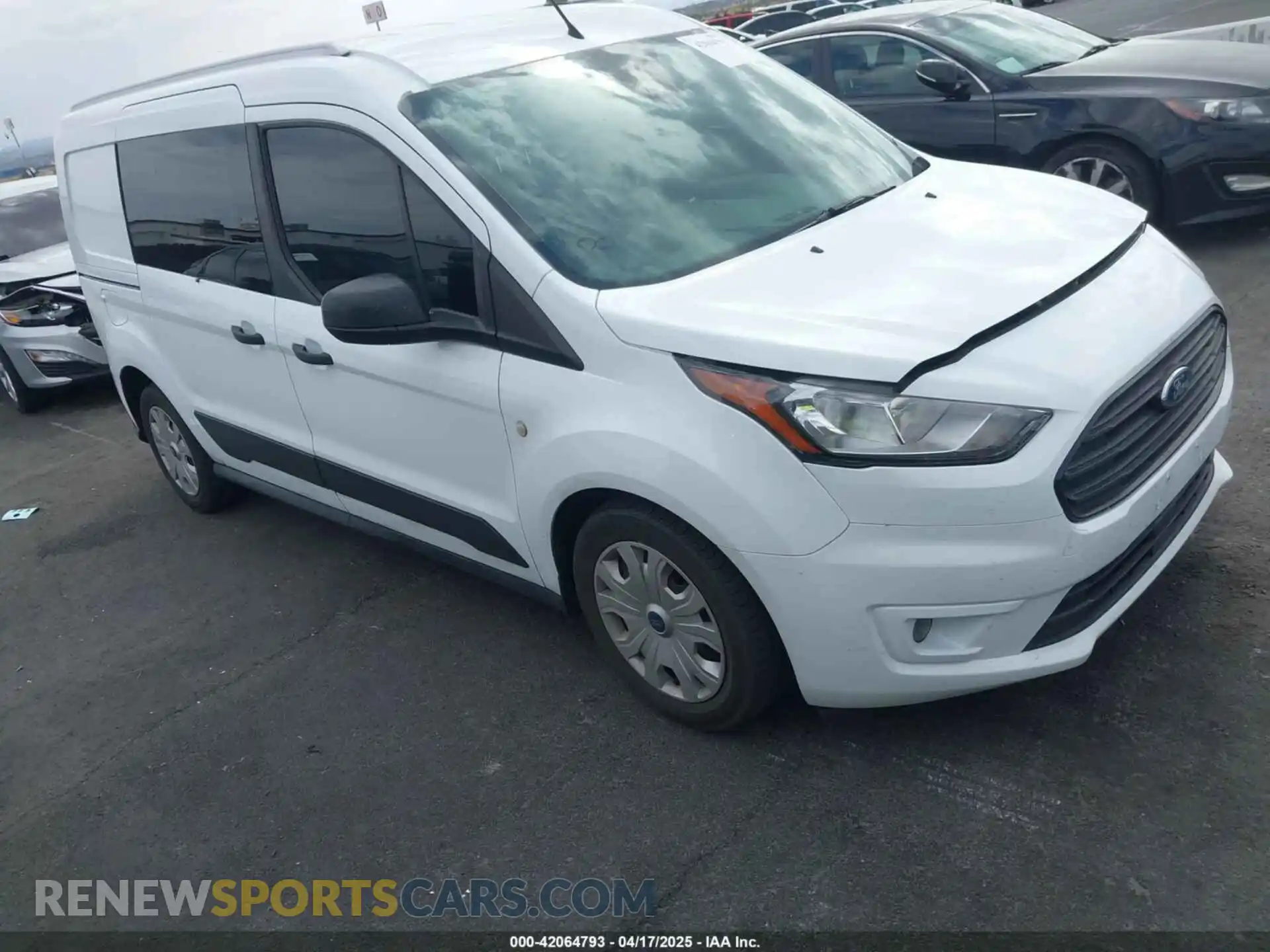 1 Photograph of a damaged car NM0LS7F24L1481133 FORD TRANSIT CONNECT 2020
