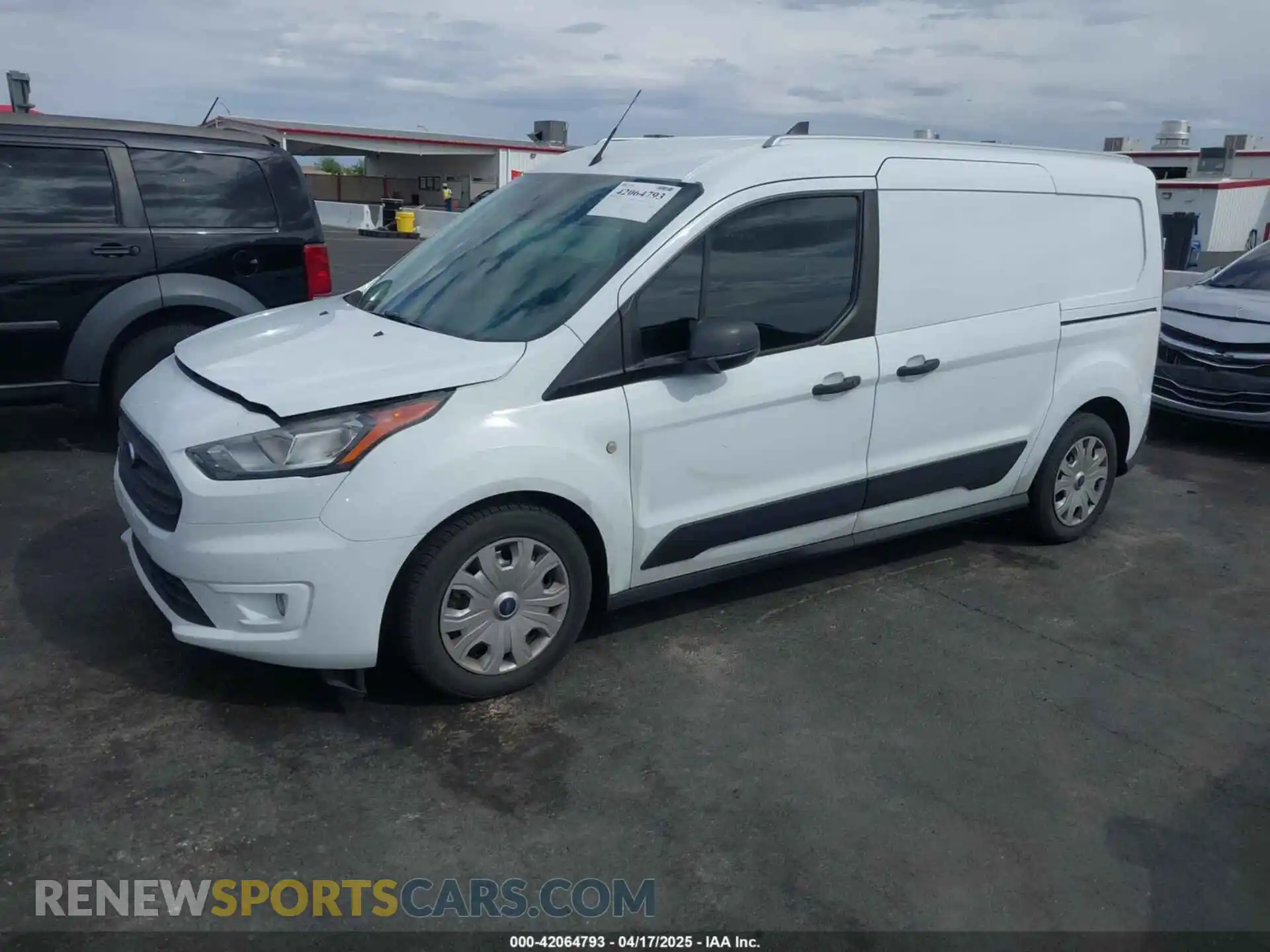2 Photograph of a damaged car NM0LS7F24L1481133 FORD TRANSIT CONNECT 2020