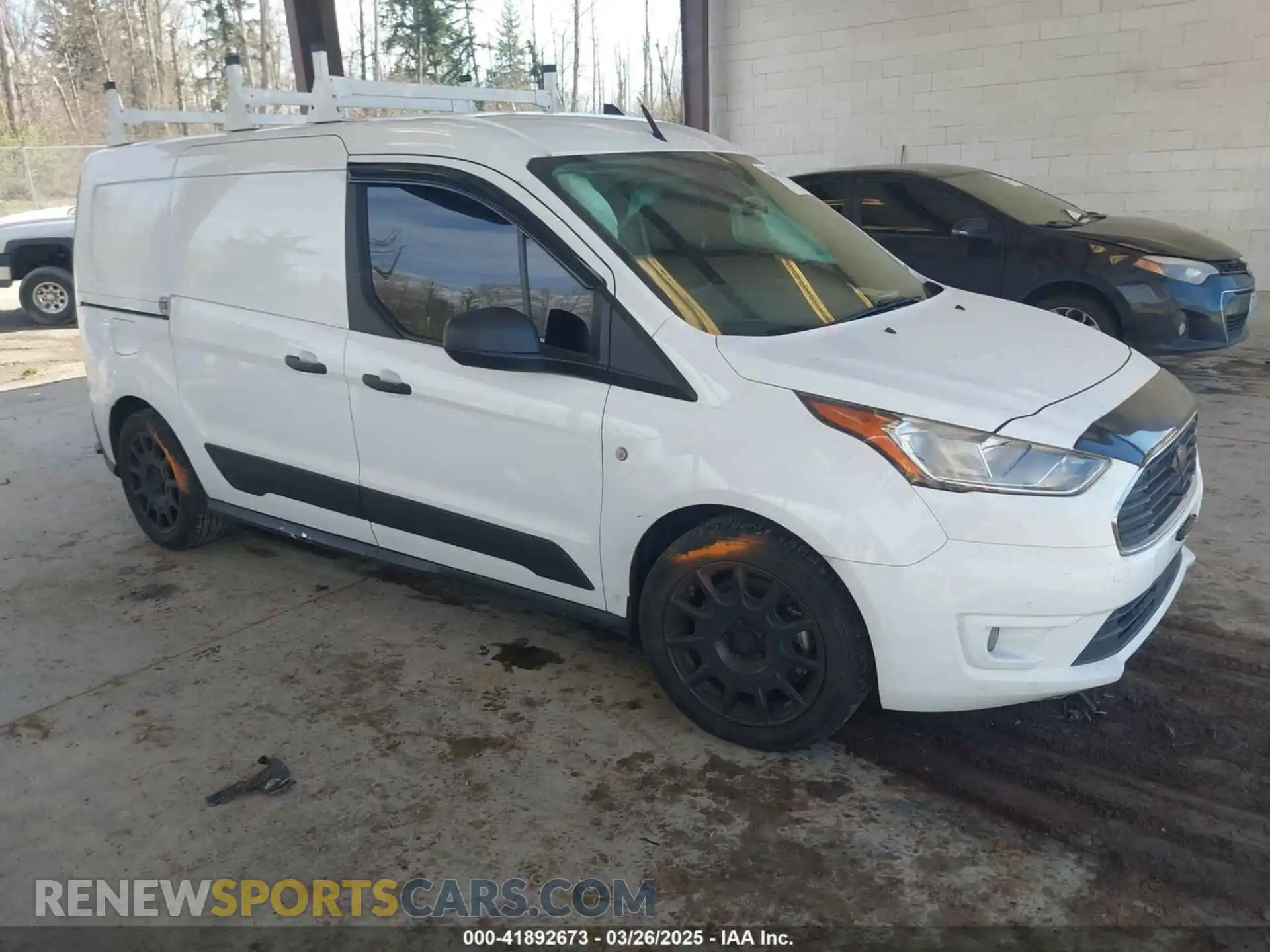 1 Photograph of a damaged car NM0LS7F27L1447428 FORD TRANSIT CONNECT 2020
