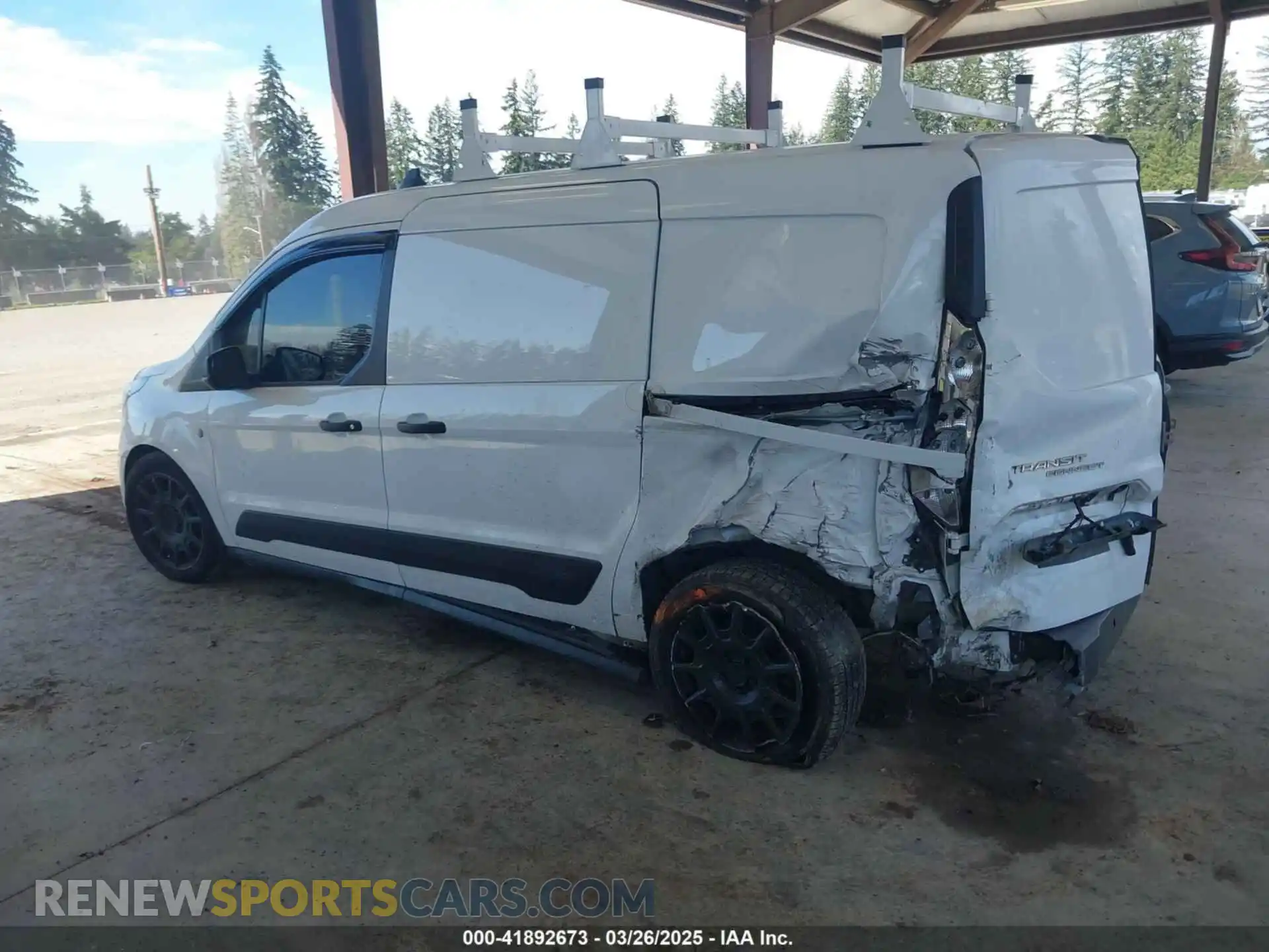 3 Photograph of a damaged car NM0LS7F27L1447428 FORD TRANSIT CONNECT 2020