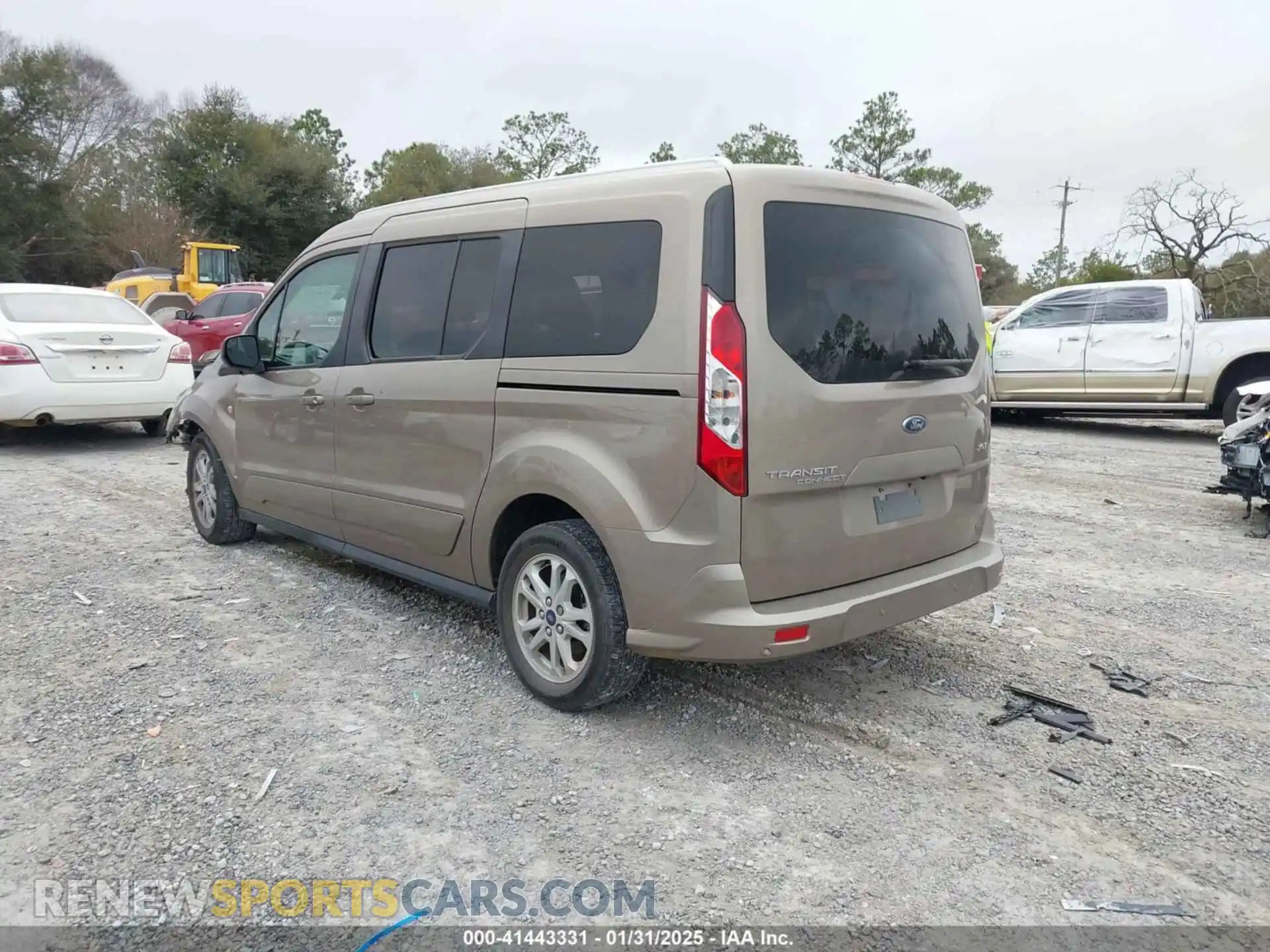 3 Фотография поврежденного автомобиля NM0GE9F22M1483551 FORD TRANSIT CONNECT 2021