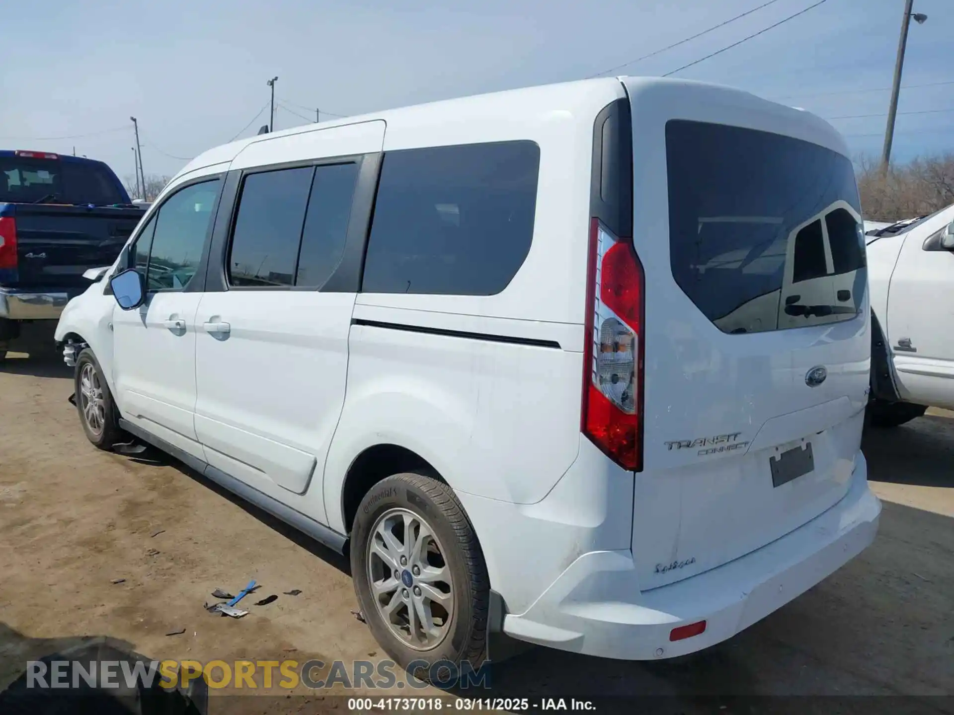 3 Photograph of a damaged car NM0GE9F25M1494107 FORD TRANSIT CONNECT 2021